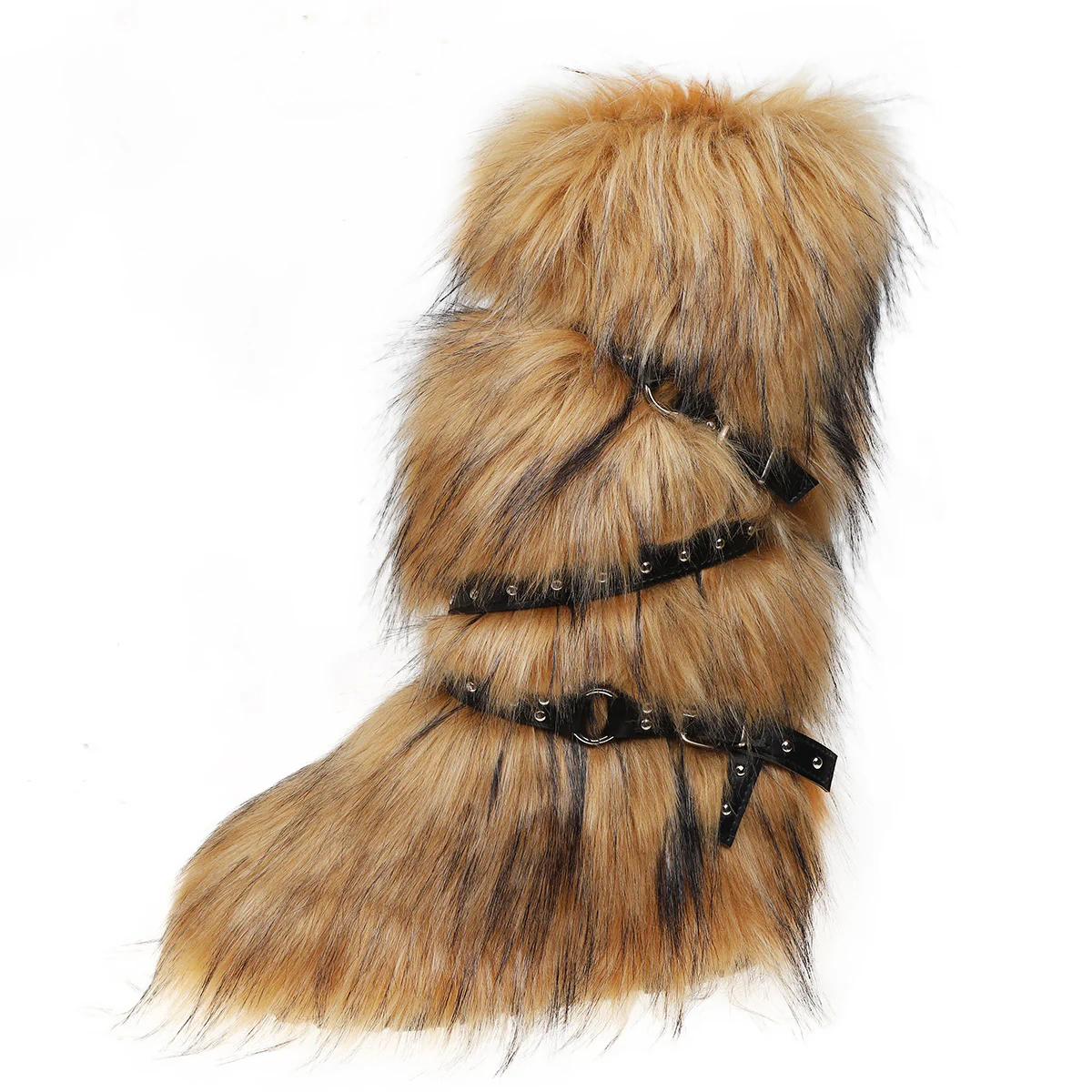 Baby Bear Funky Tall Fuzzy Boots - Image 2