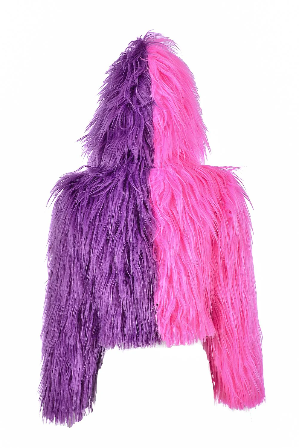 Pink/Purple Fuzzy Jacket - Image 8