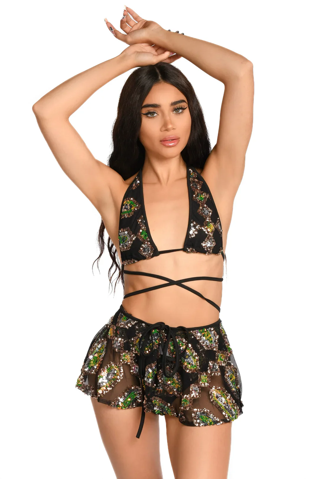 Black Obsidian Sequin Set - Image 14