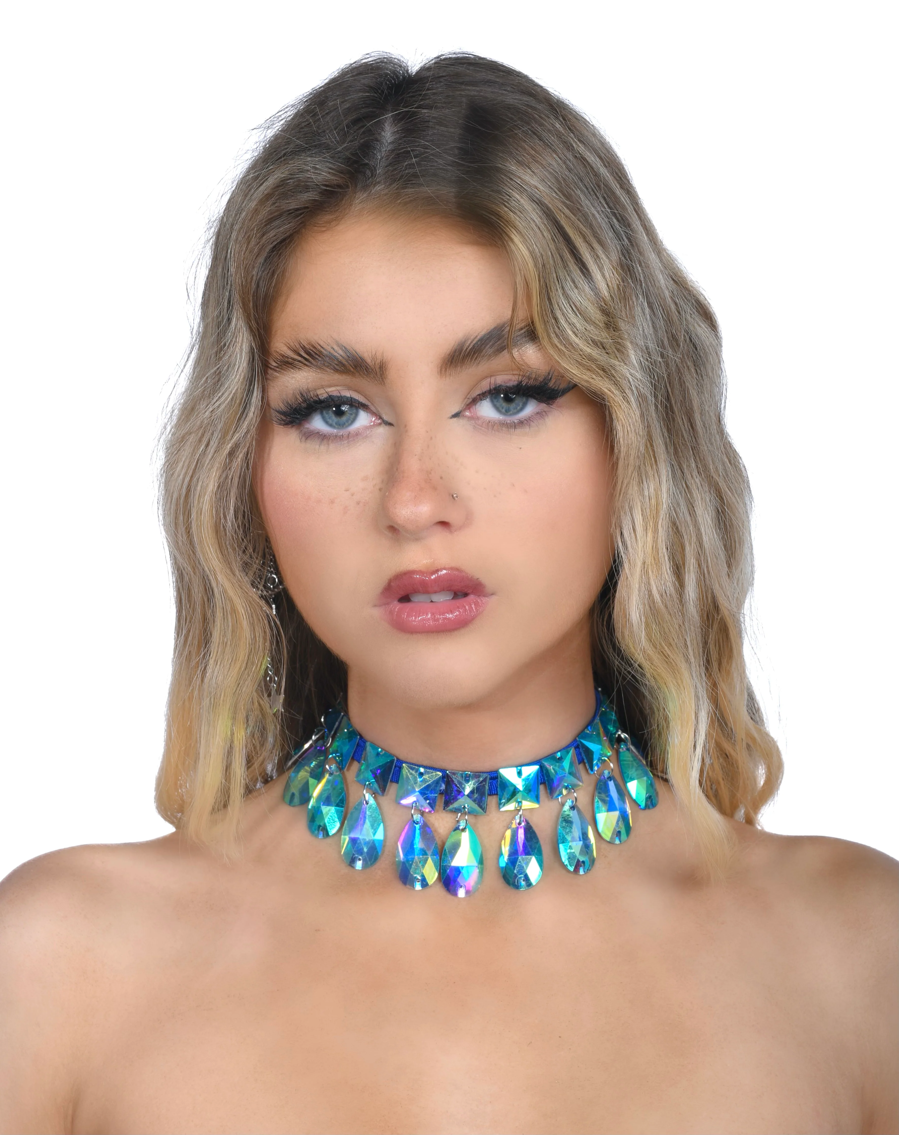 Blue Sapphire Carnival Necklace - Image 2