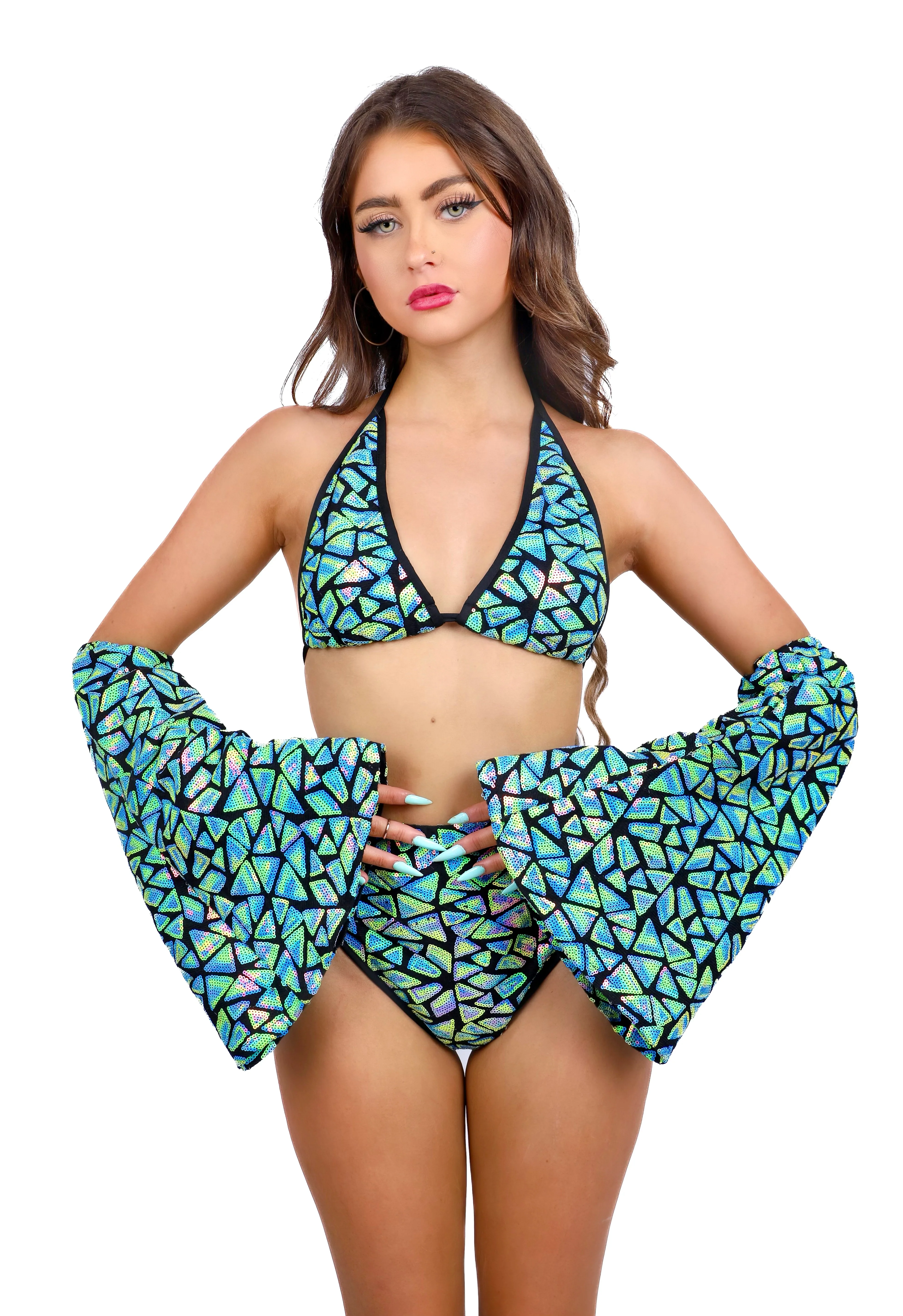 Aqua Blueberry Disco Aura Set - Image 8