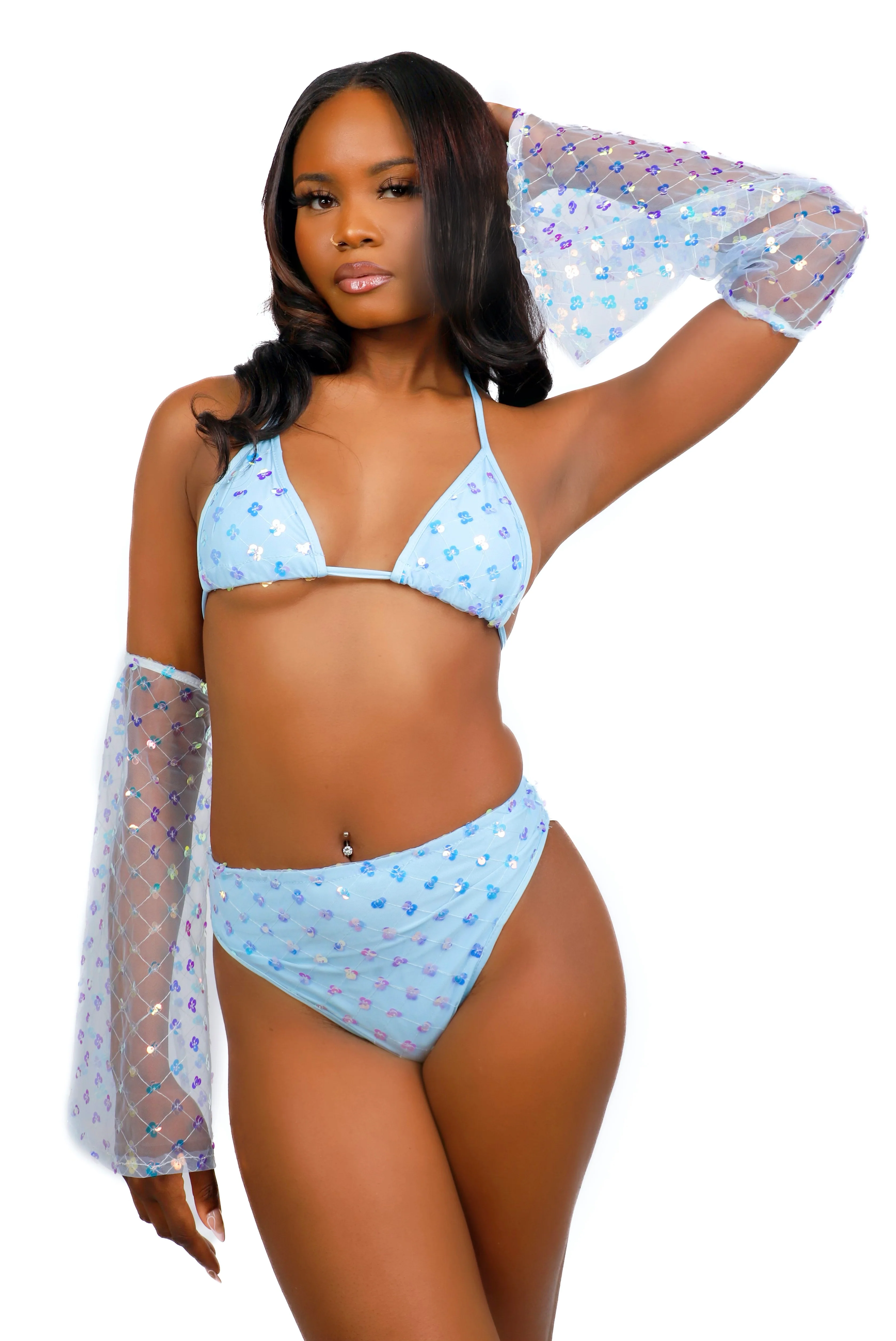 Baby Blue Sparkle Fairy Blossom Set - Image 6