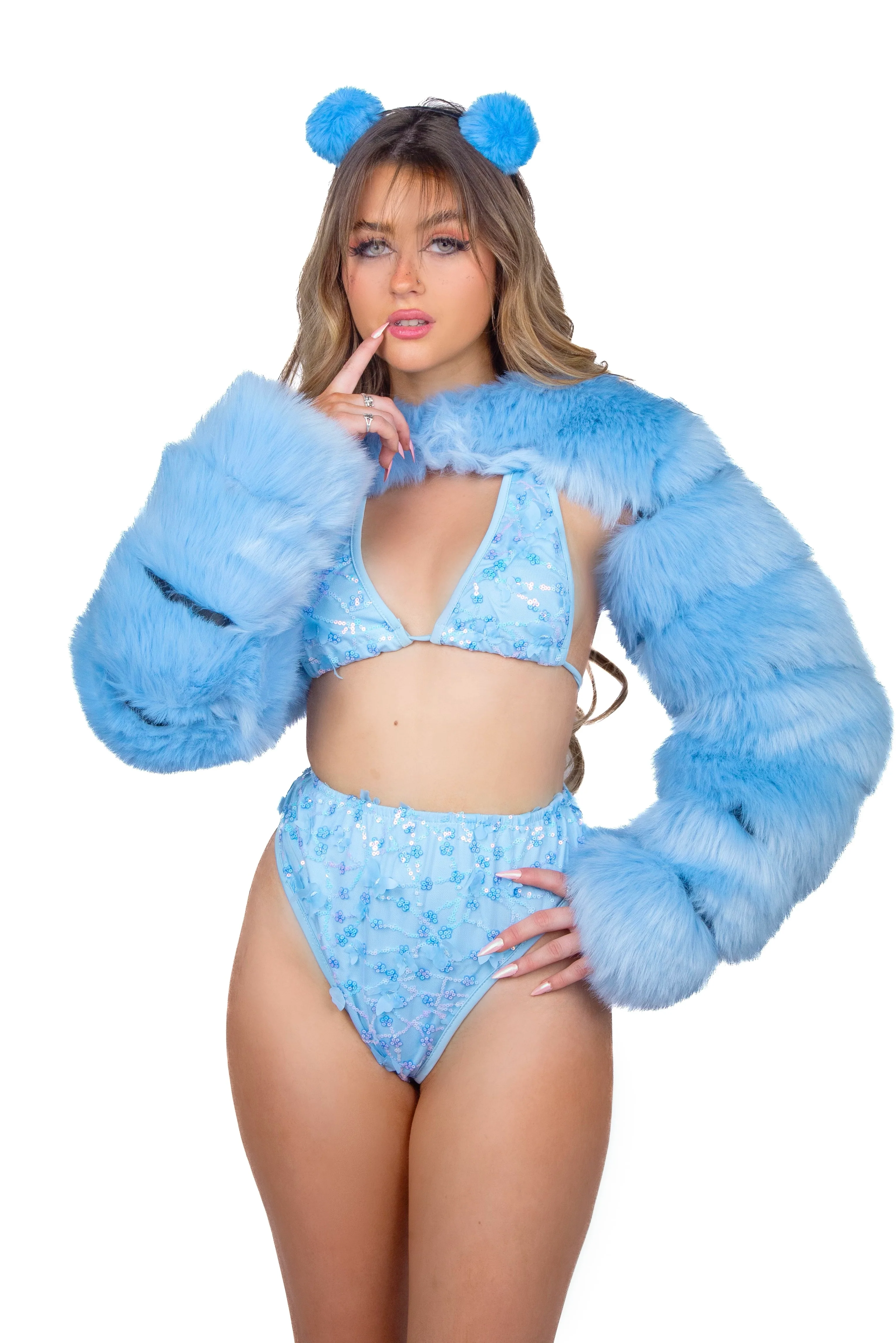 Blue Bear Headband - Image 2