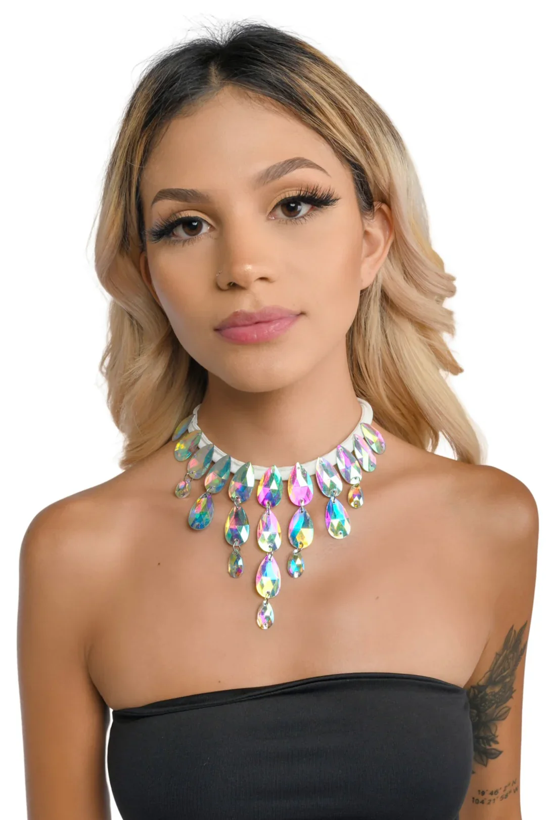 Iridescent Gem Necklace 2.0 - Image 3