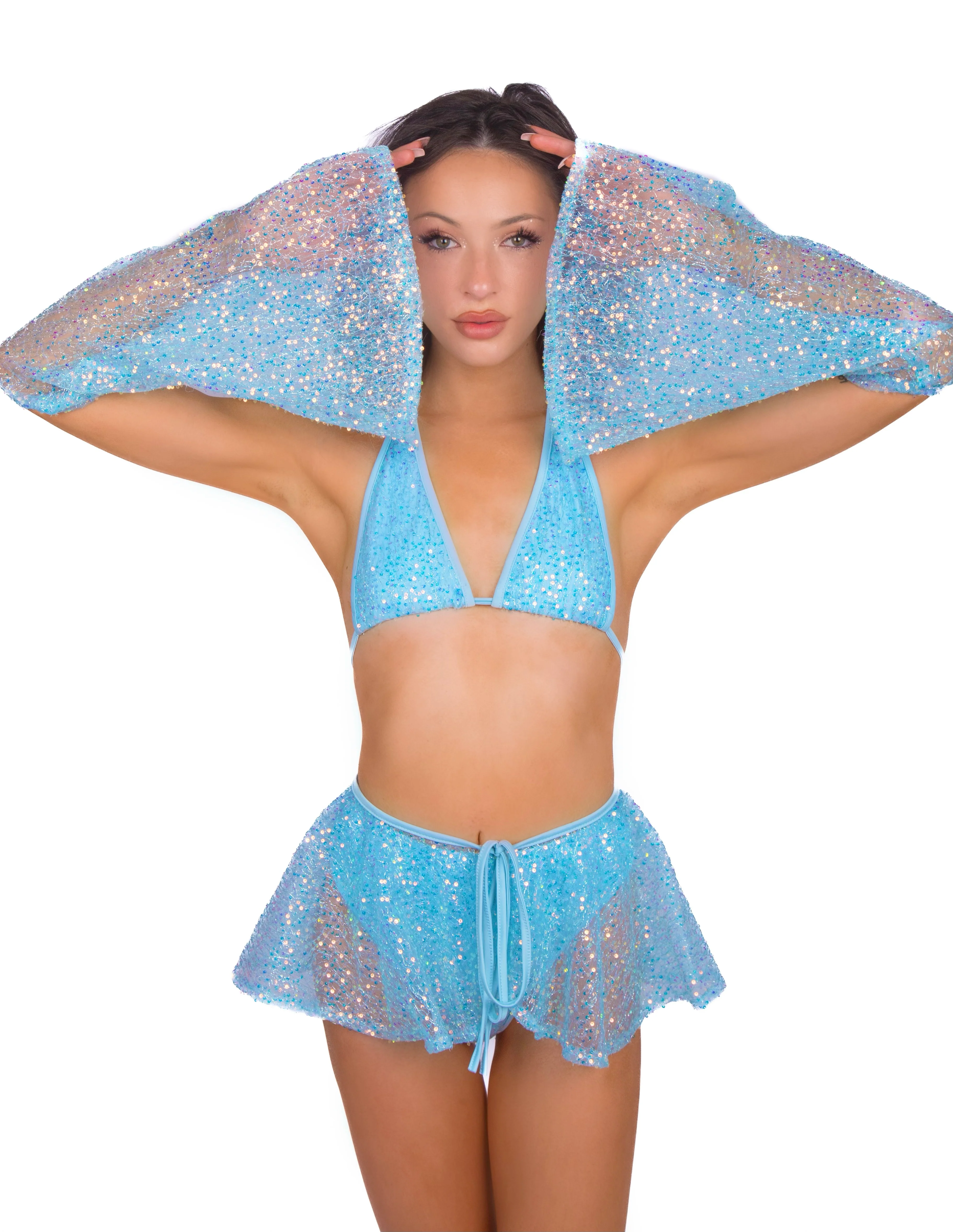 Blue Glitter Fairy Aura Set (4 pcs) - Image 11