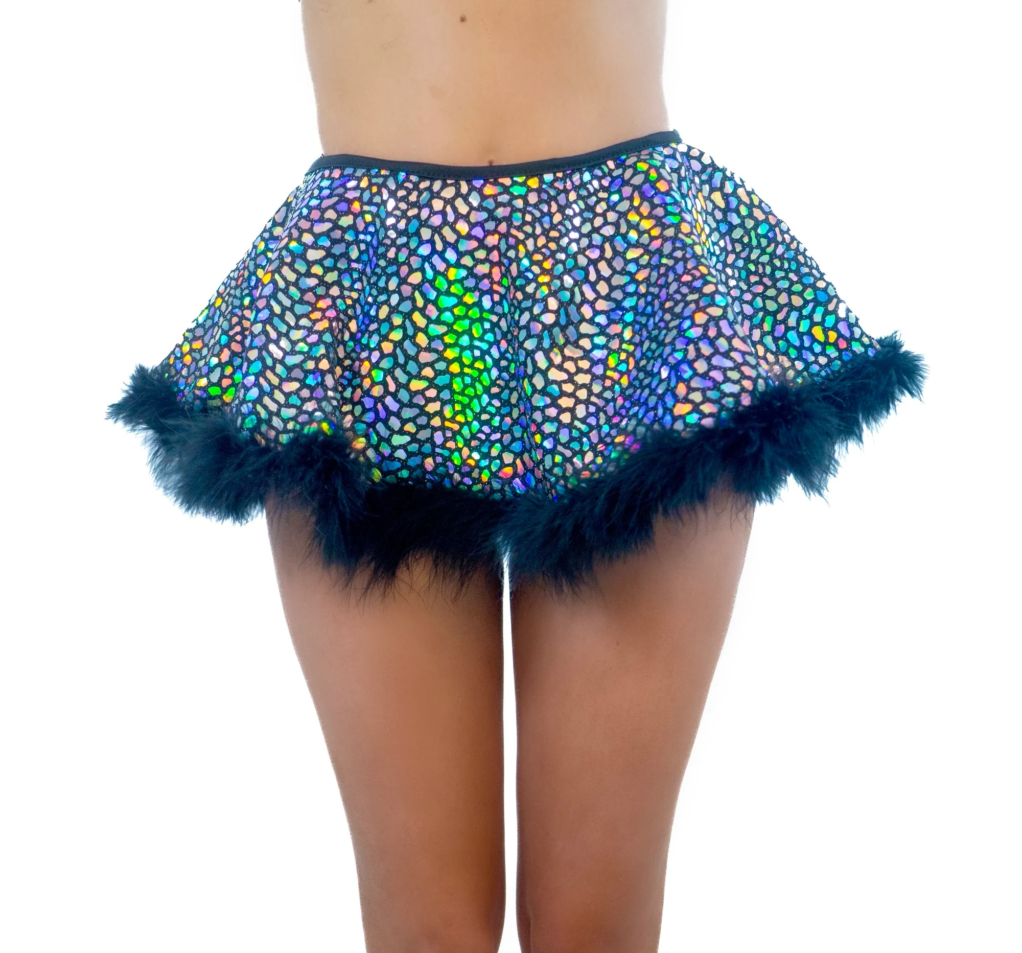 Holographic Fairy Aura Skirt - Image 3