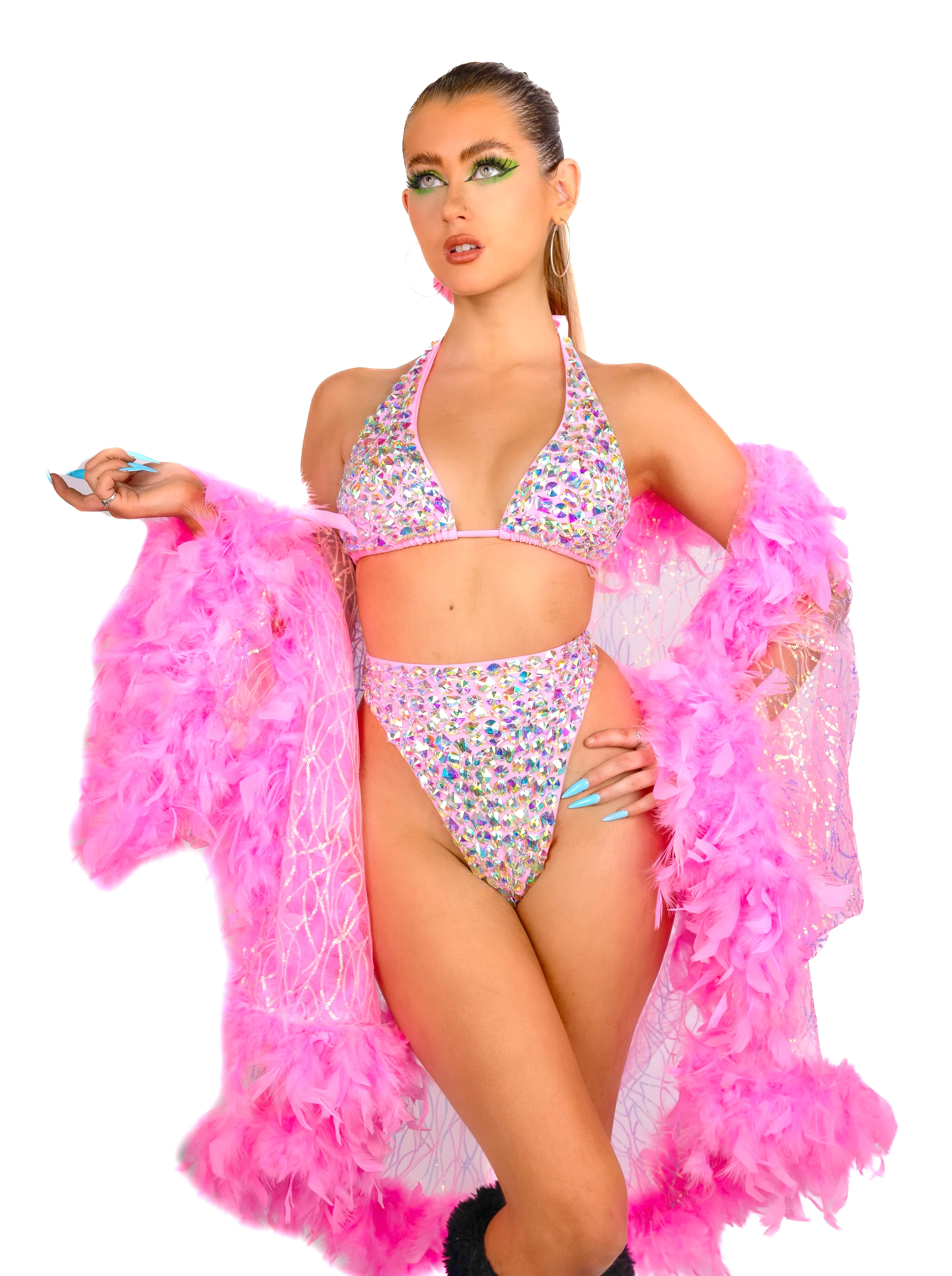 FULL OUTFIT- Fabulous Pink Diva - Image 3
