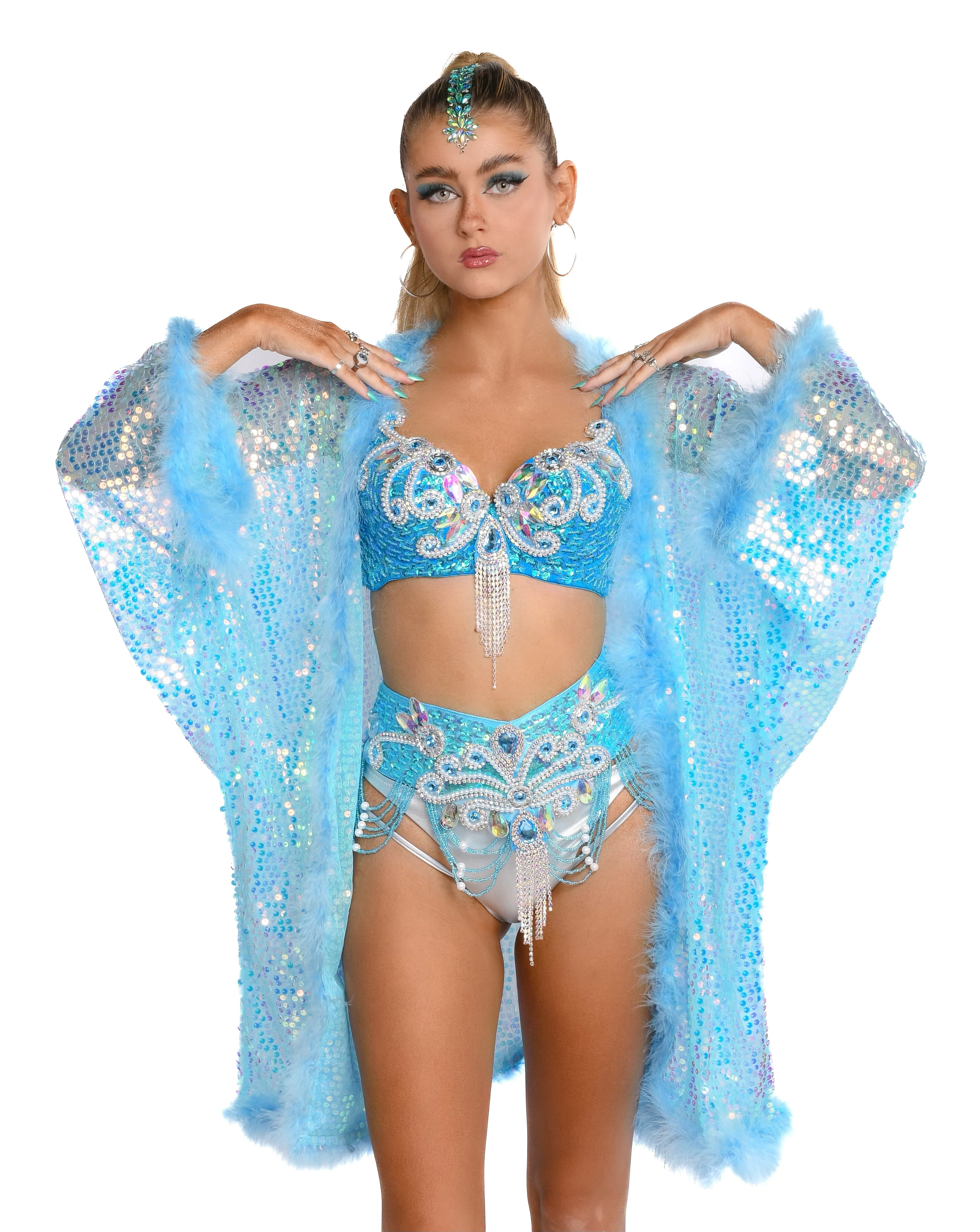 FULL OUTFIT- Ocean Wave Goddess - Image 2