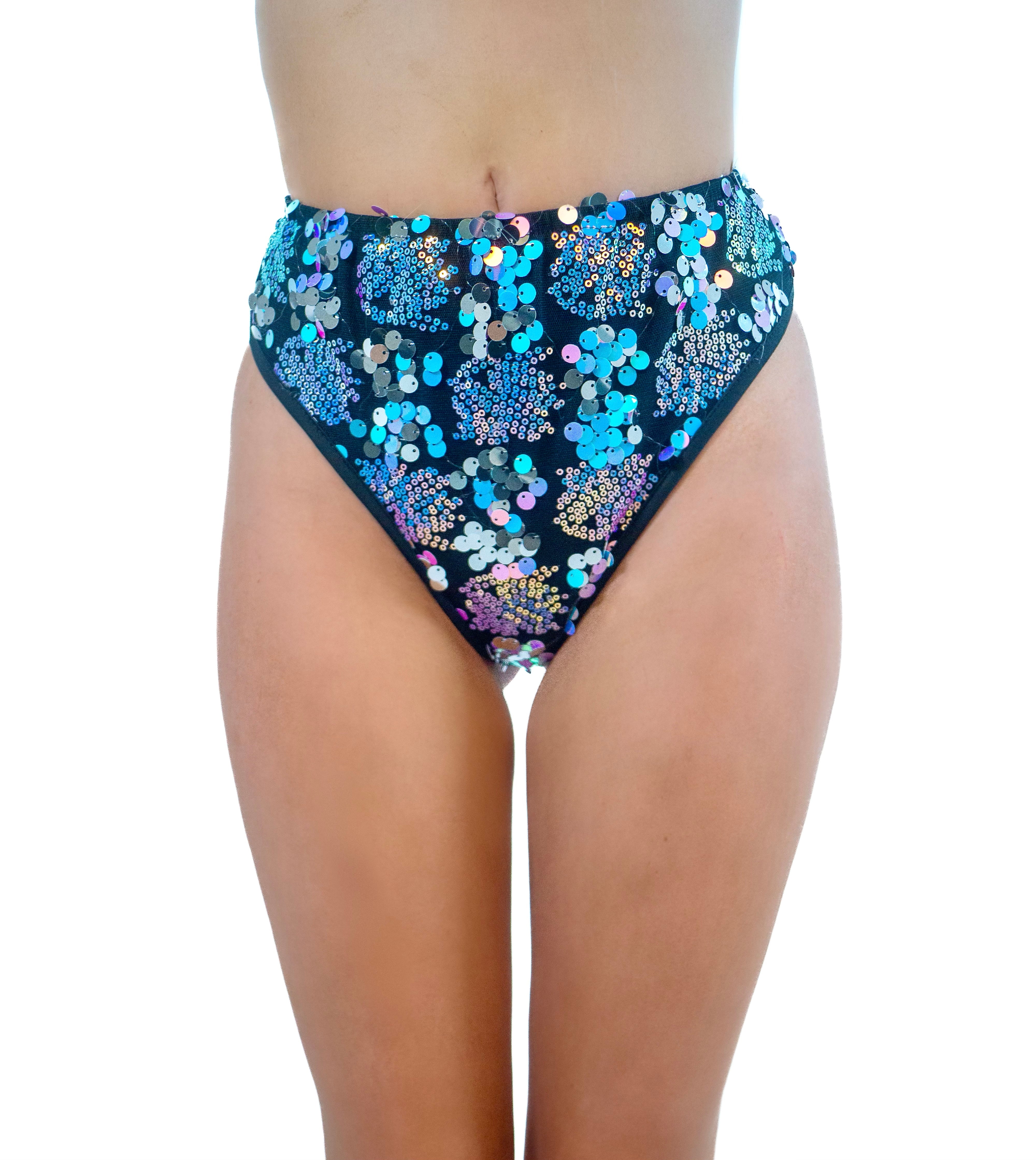 Black Iridescent Fairy Aura Bottoms