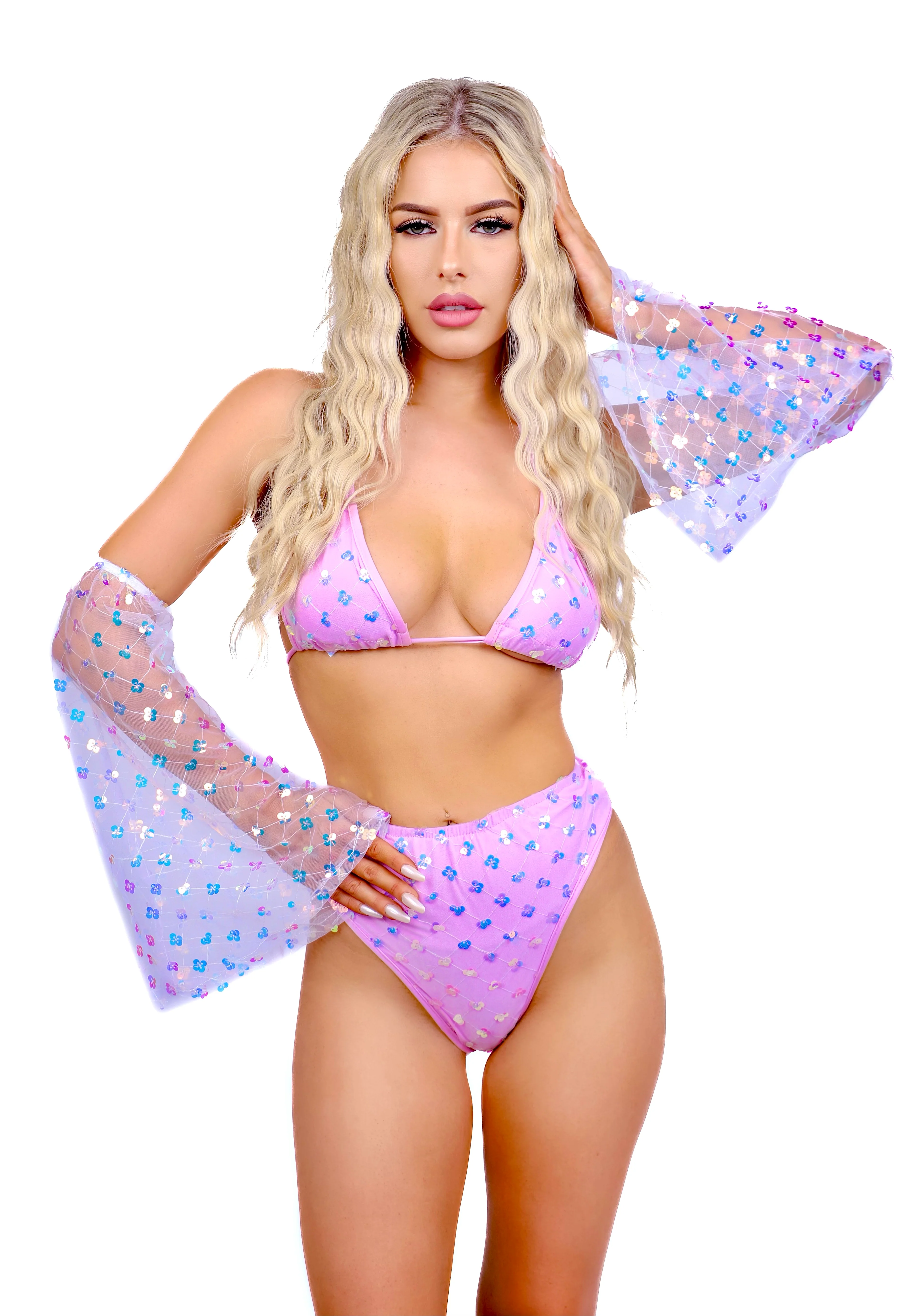 Lilac Sparkle Fairy Blossom Set - Image 5