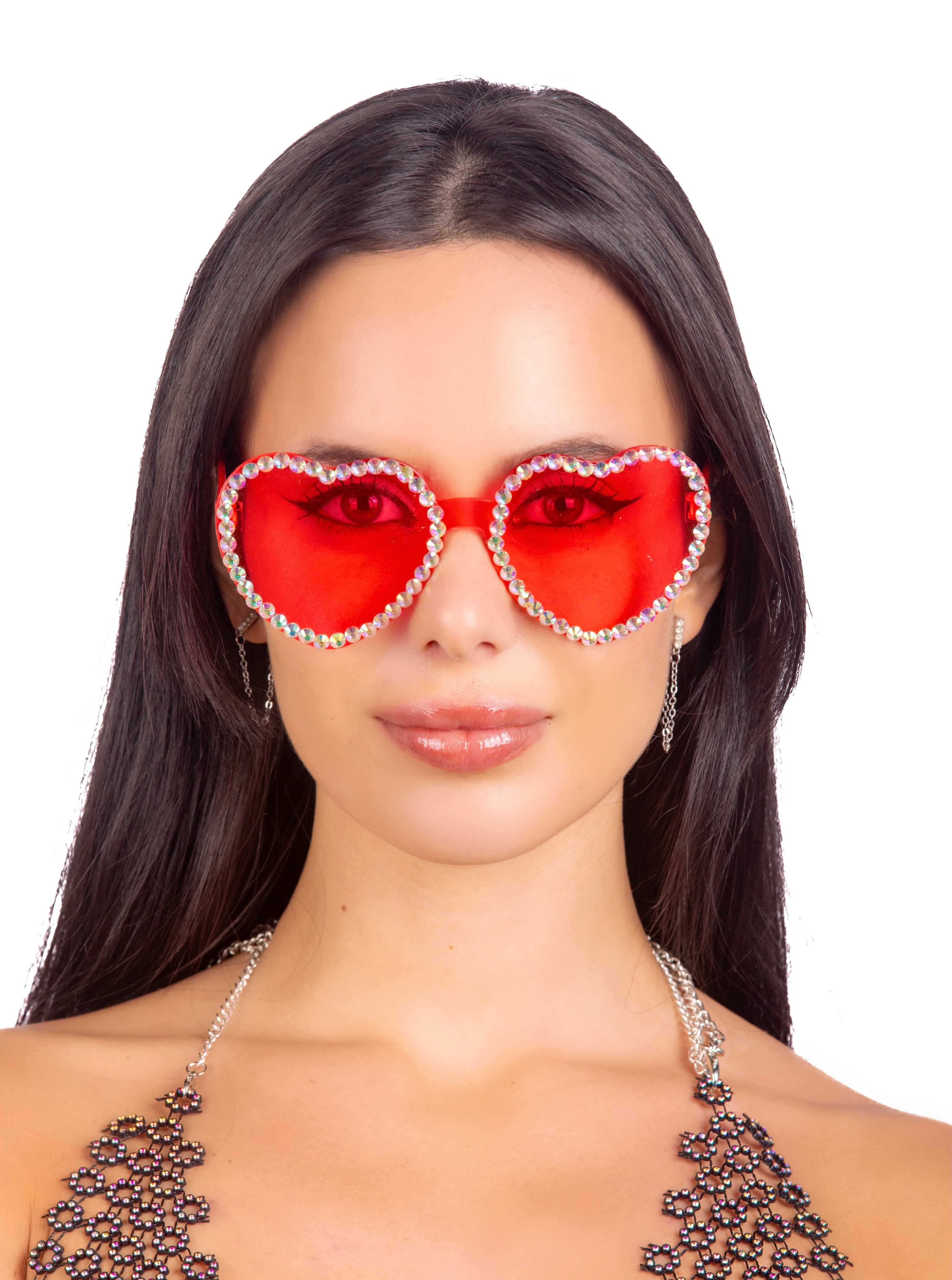Red Heart Sunglasses - Image 2