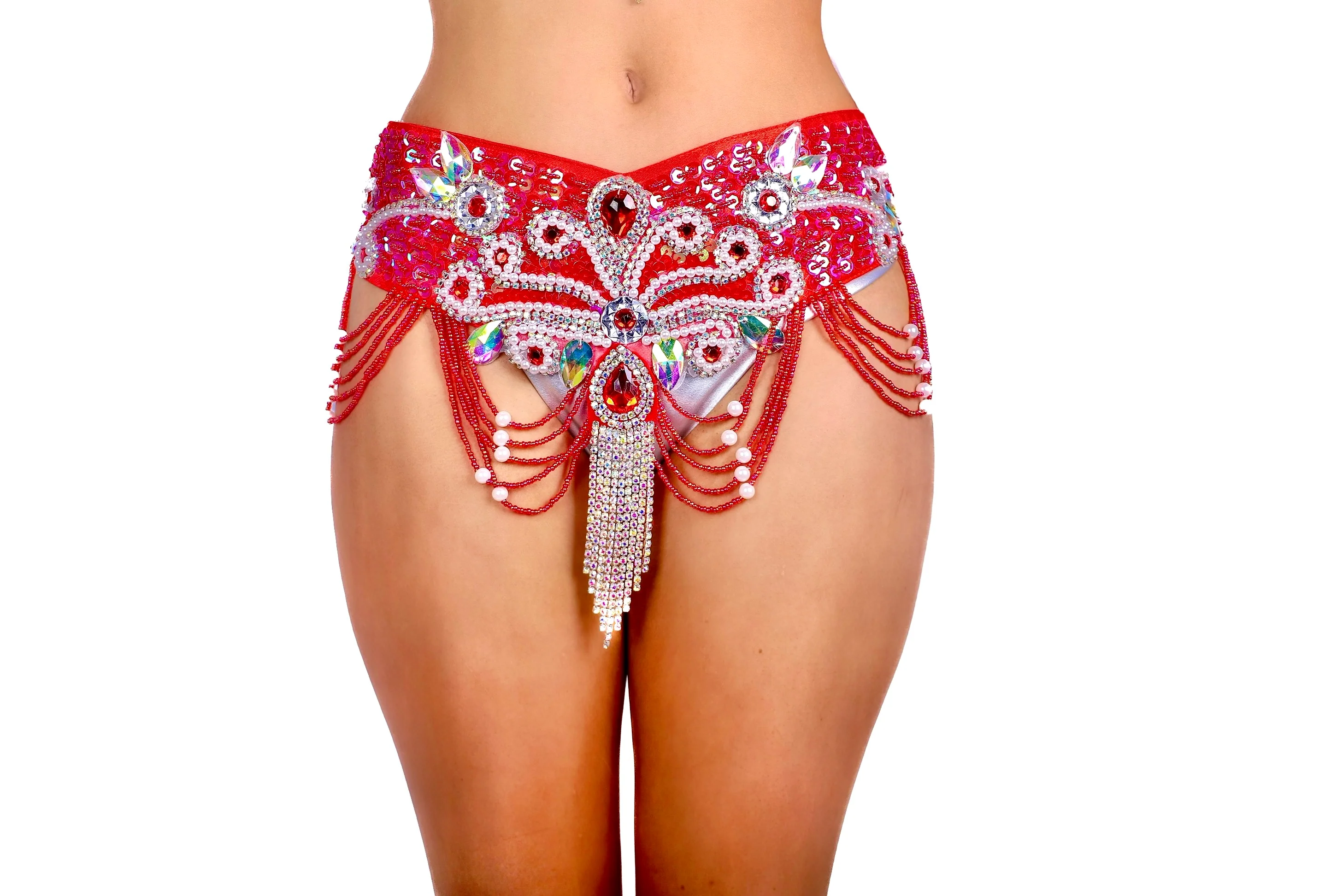 Red Coral Mermaid Carnival Set - Image 4