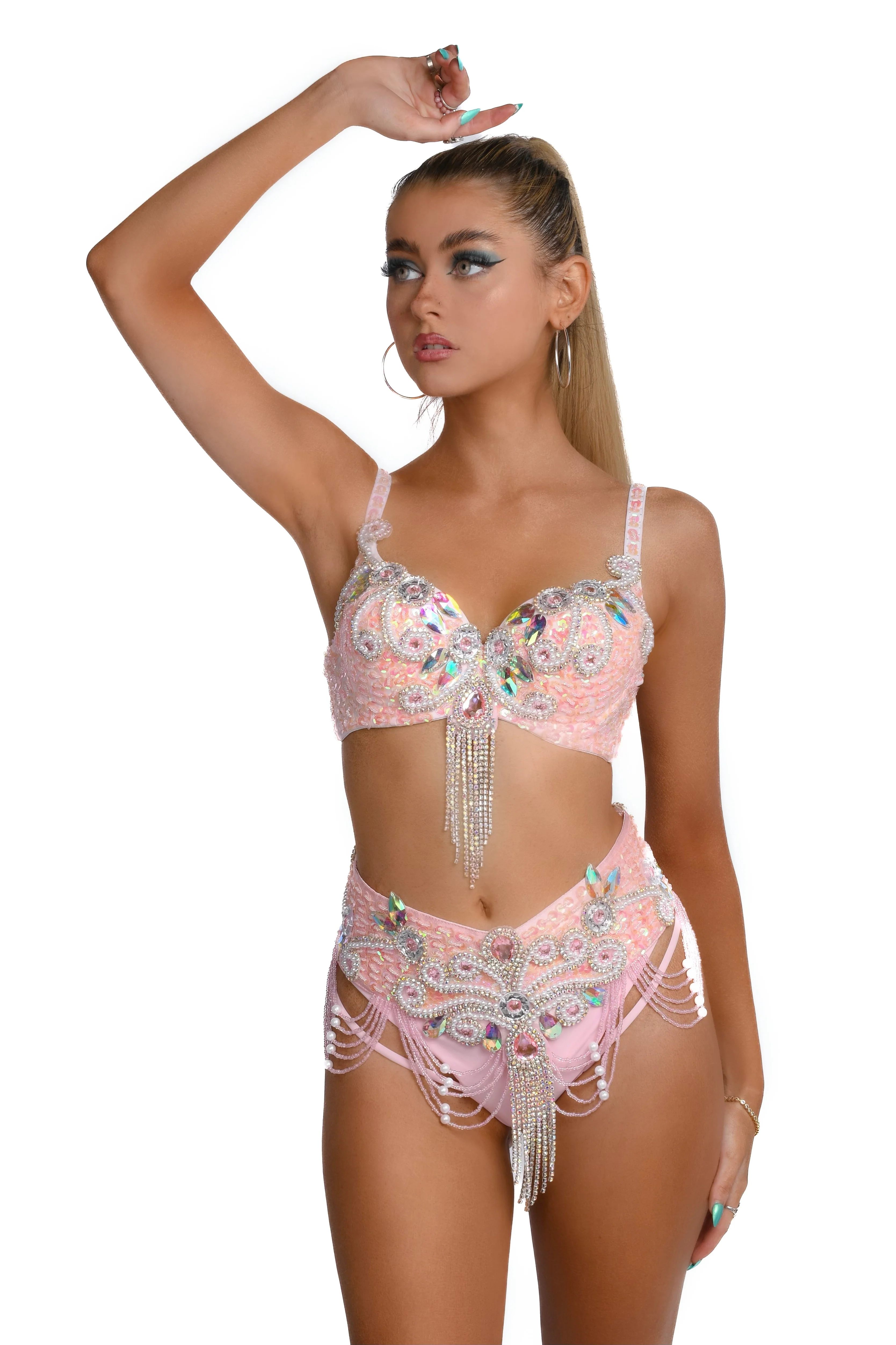 FULL OUTFIT - Pink Cosmic Aura (3 pc) - Image 2