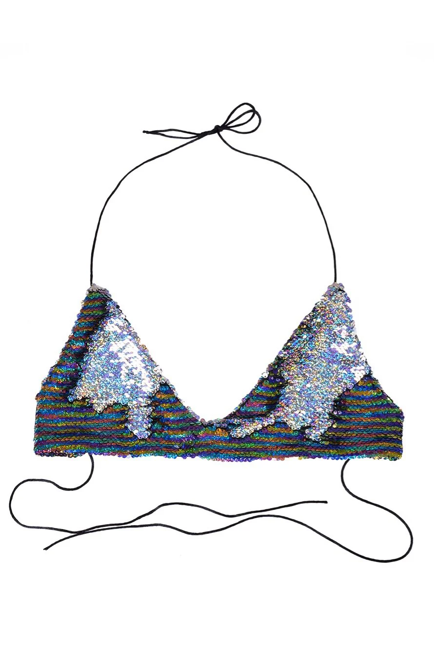 Cosmic Rainbow Bikini Top - Image 7