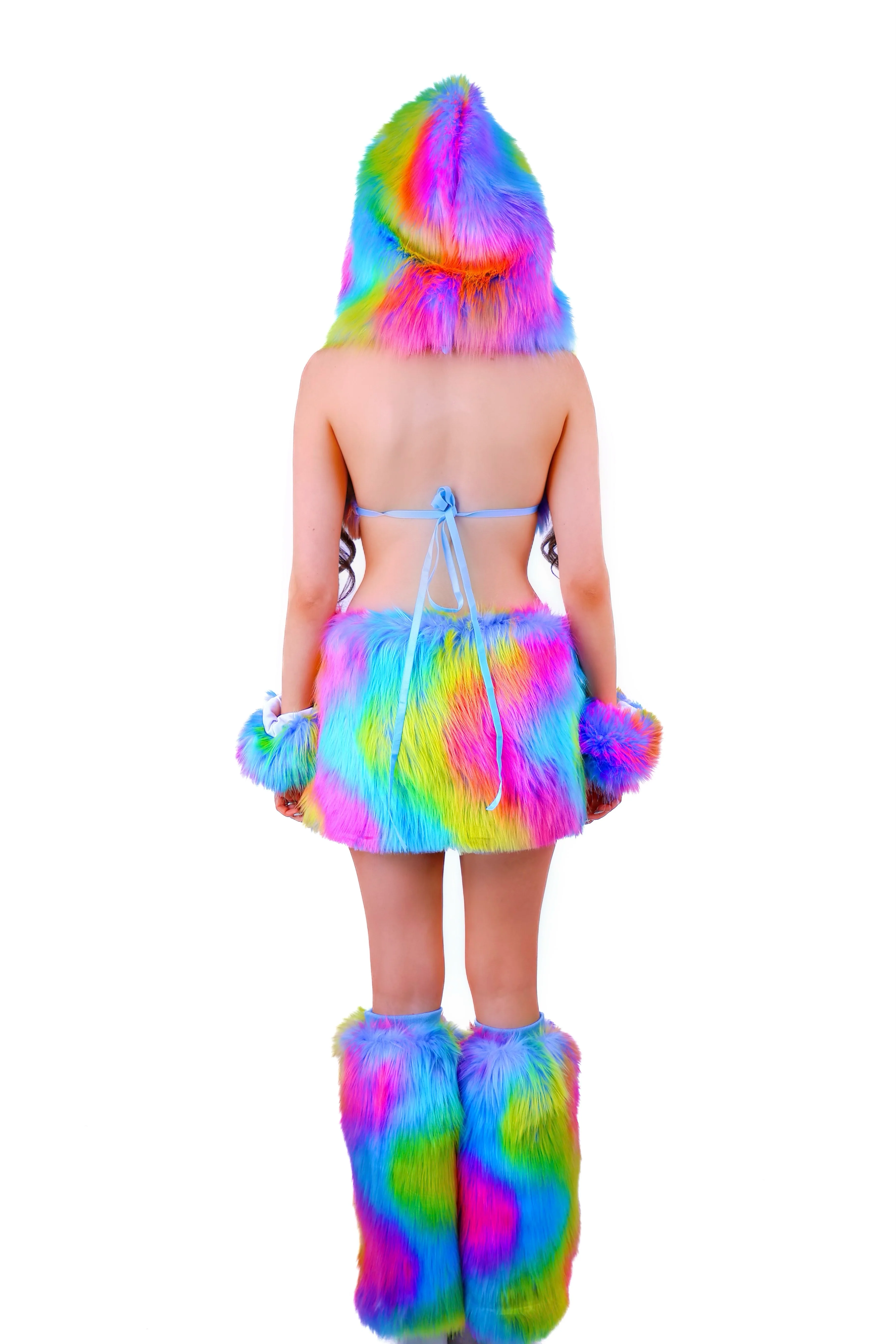 Fantasy Diva Fuzzy Skirt - Image 3