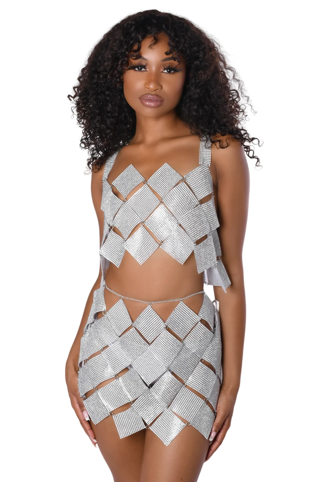 Diamond Girl Rhinestone Metallic Set - Image 4