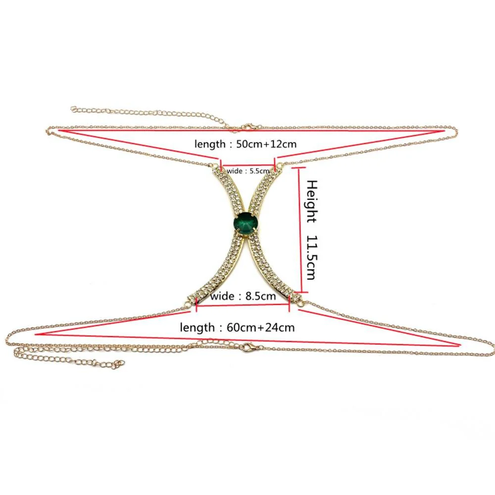 Diamond Sexy Chest Chains - Image 13