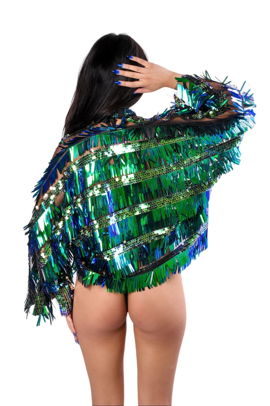 Chameleon Sequin Jacket - Image 5