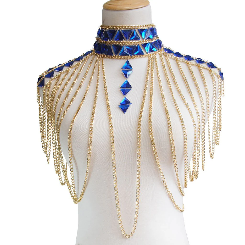 Exotic Egyptian Chain Jewelry Set - Image 11