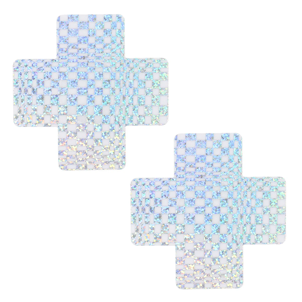 Fixie Holographic Cross Pasties - Image 2