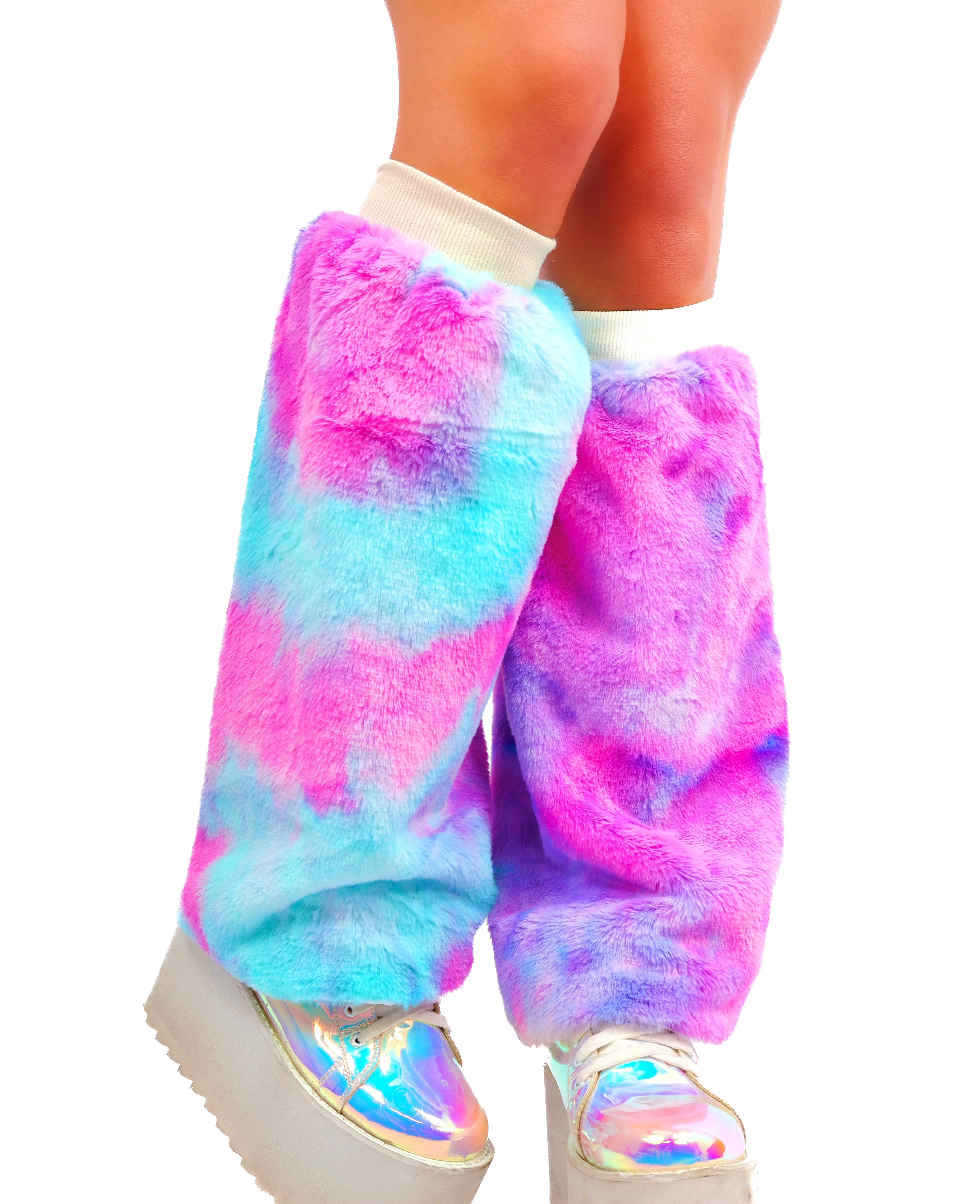FULL OUTFIT- Fuzzy Purple Cosmos (4 pcs) - Image 4