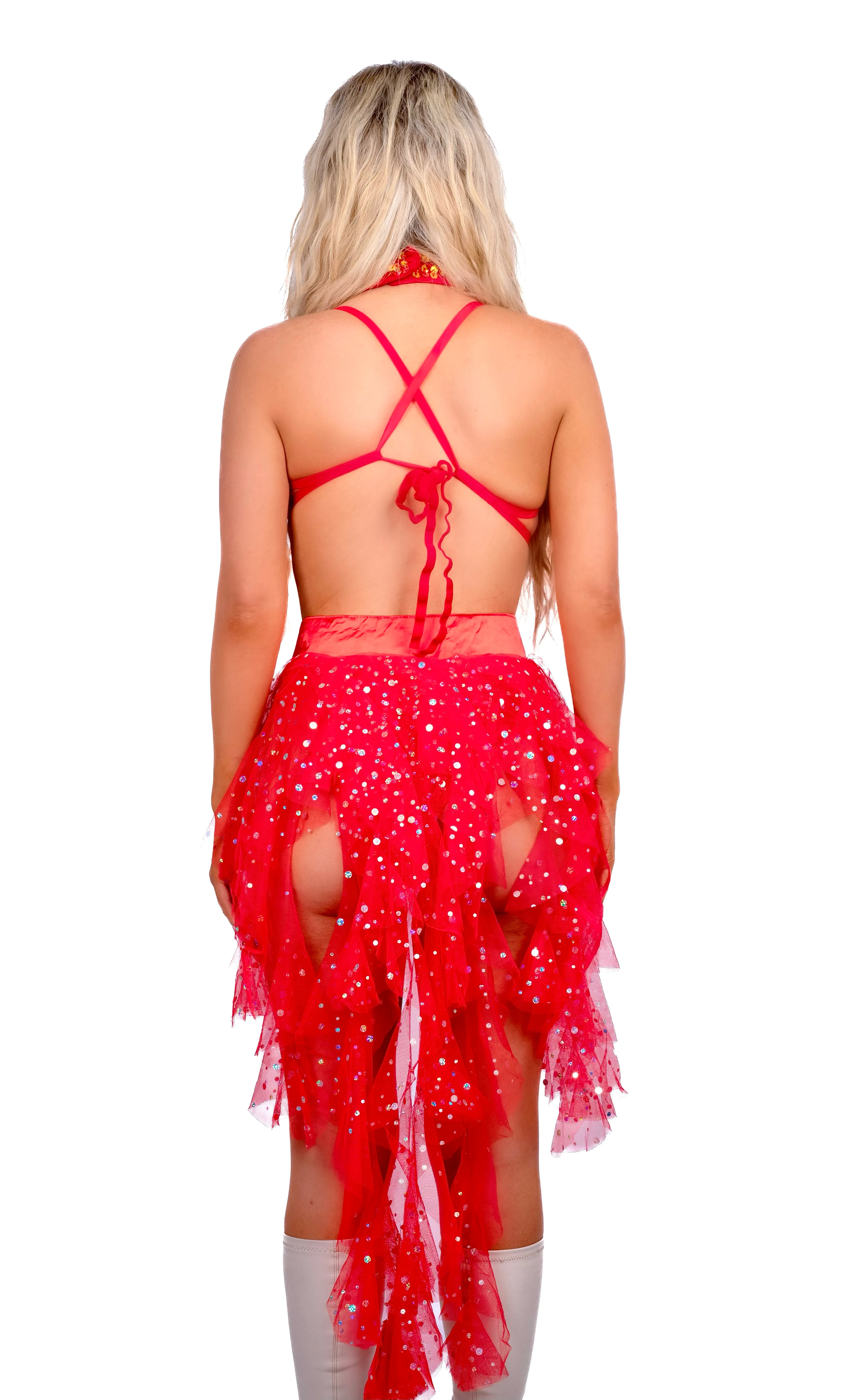 FULL OUTFIT- Red Swan Princess (4 pcs) - Image 2