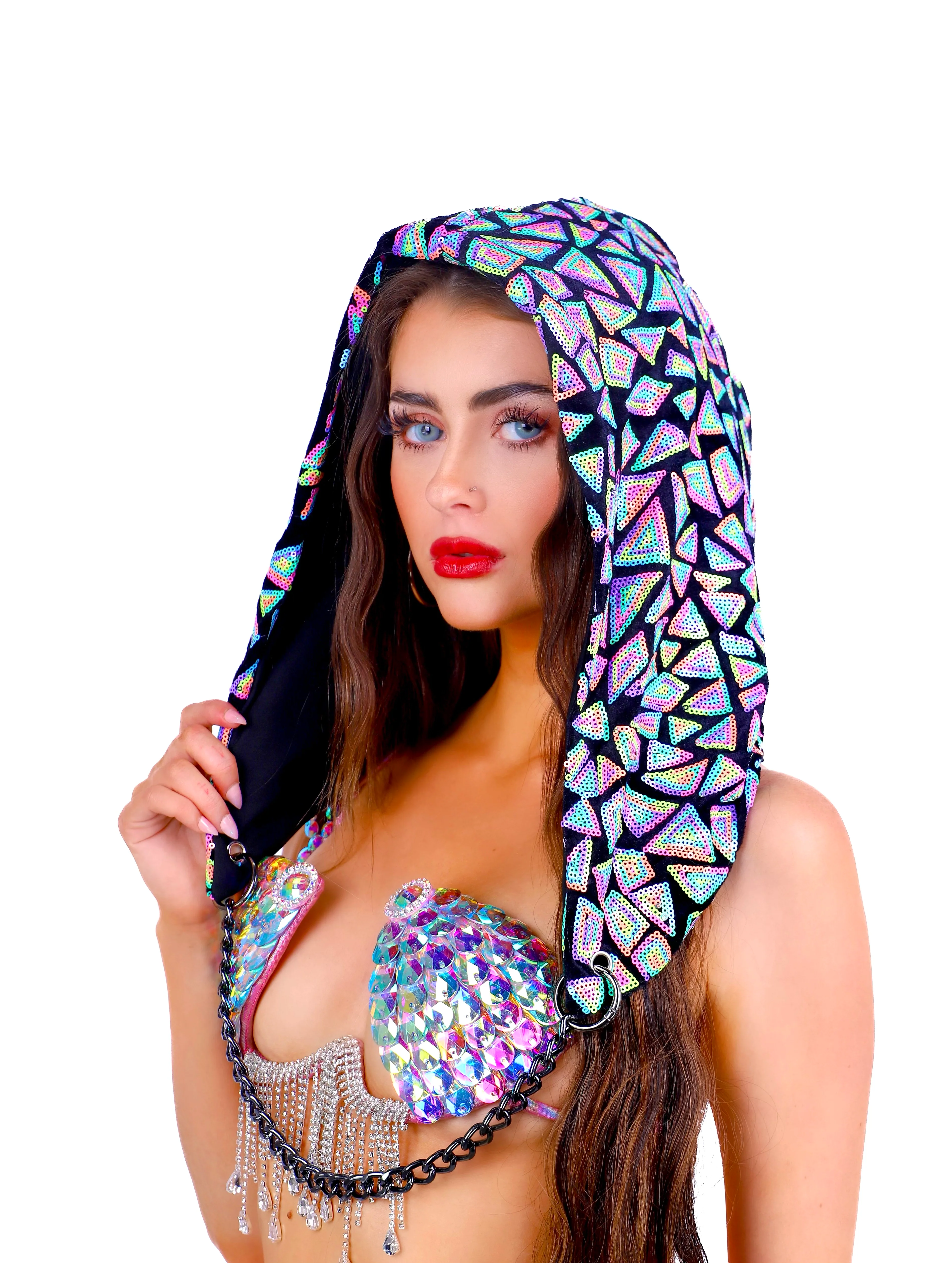 FULL OUTFIT-Rainbow Pink Rebel (3 pcs) - Image 4
