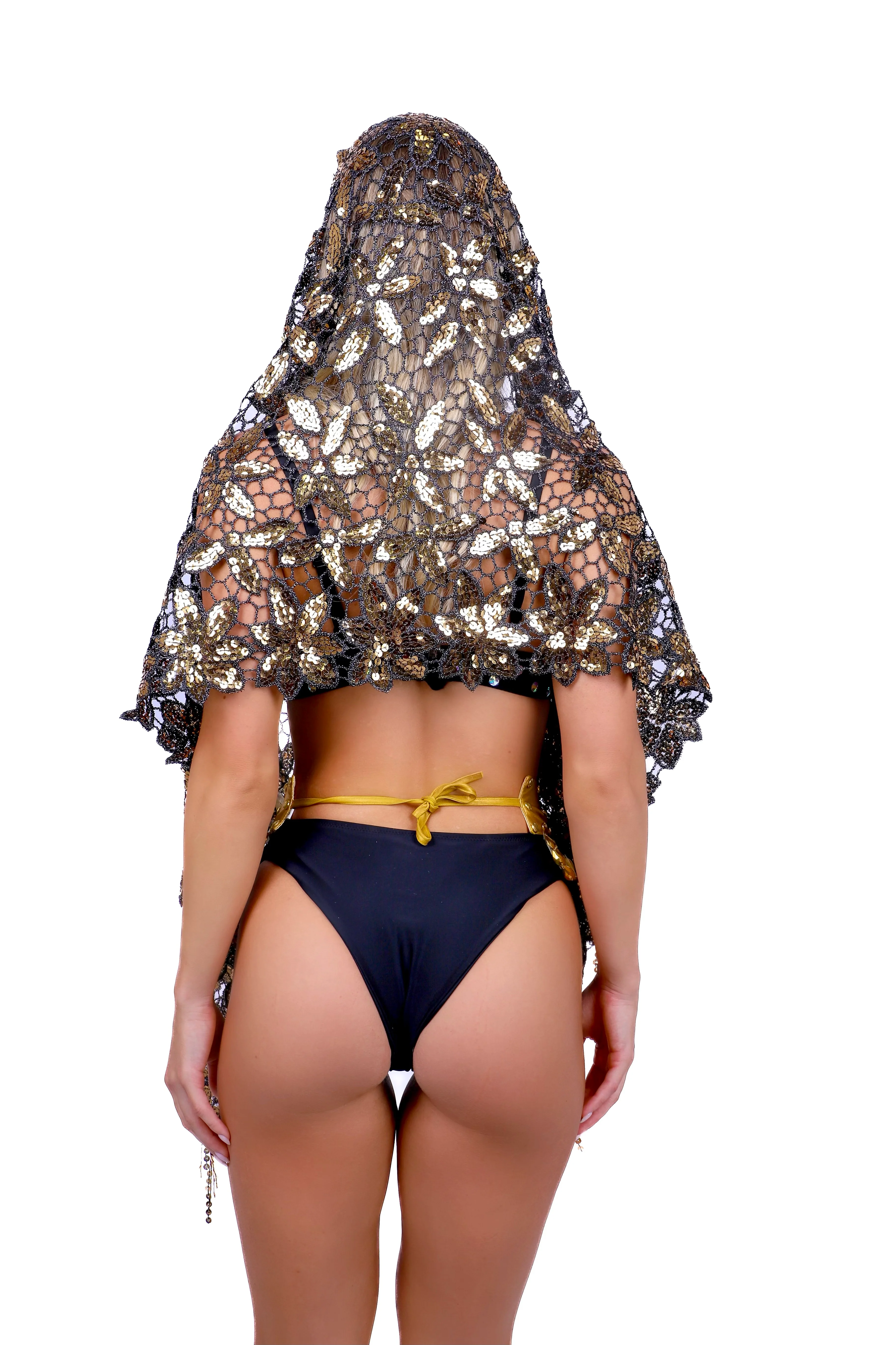 FULL OUTFIT- Black/Gold Empress Wanderer (5 pcs) - Image 4