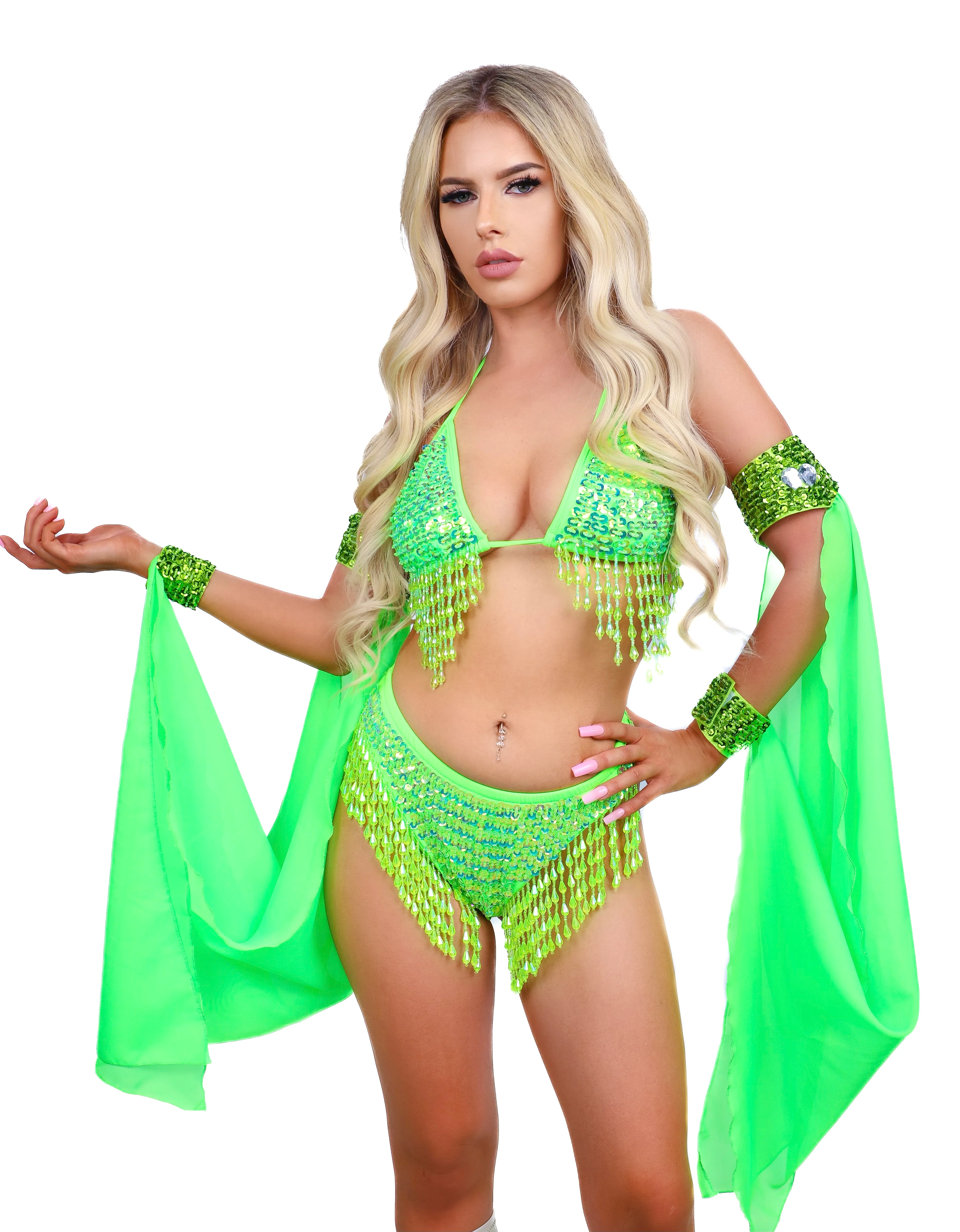 FULL OUTFIT- Desert Neon Gypsy (3 pcs) - Image 2