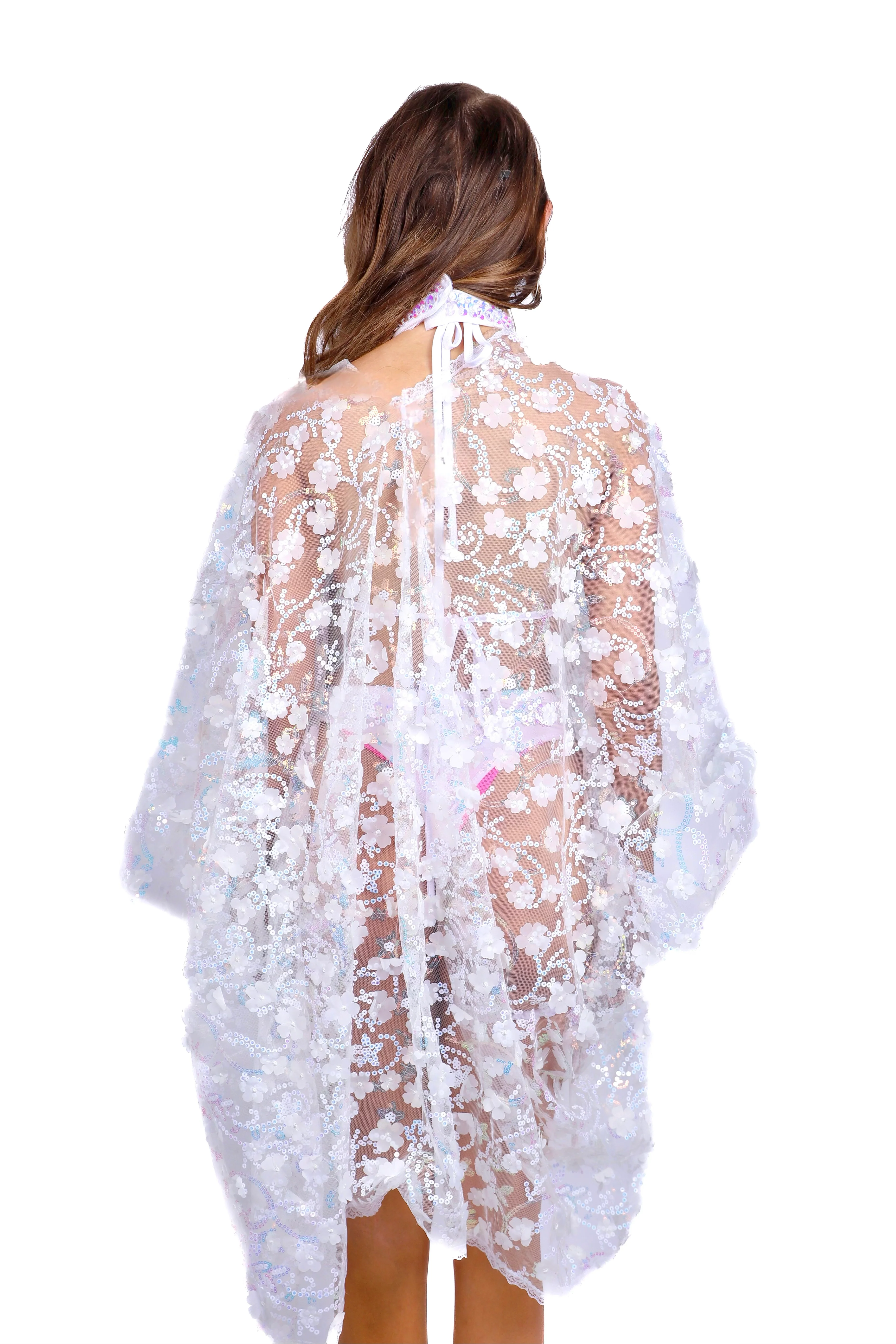 FULL OUTFIT- White Flower Blossom (5 pcs) - Image 3