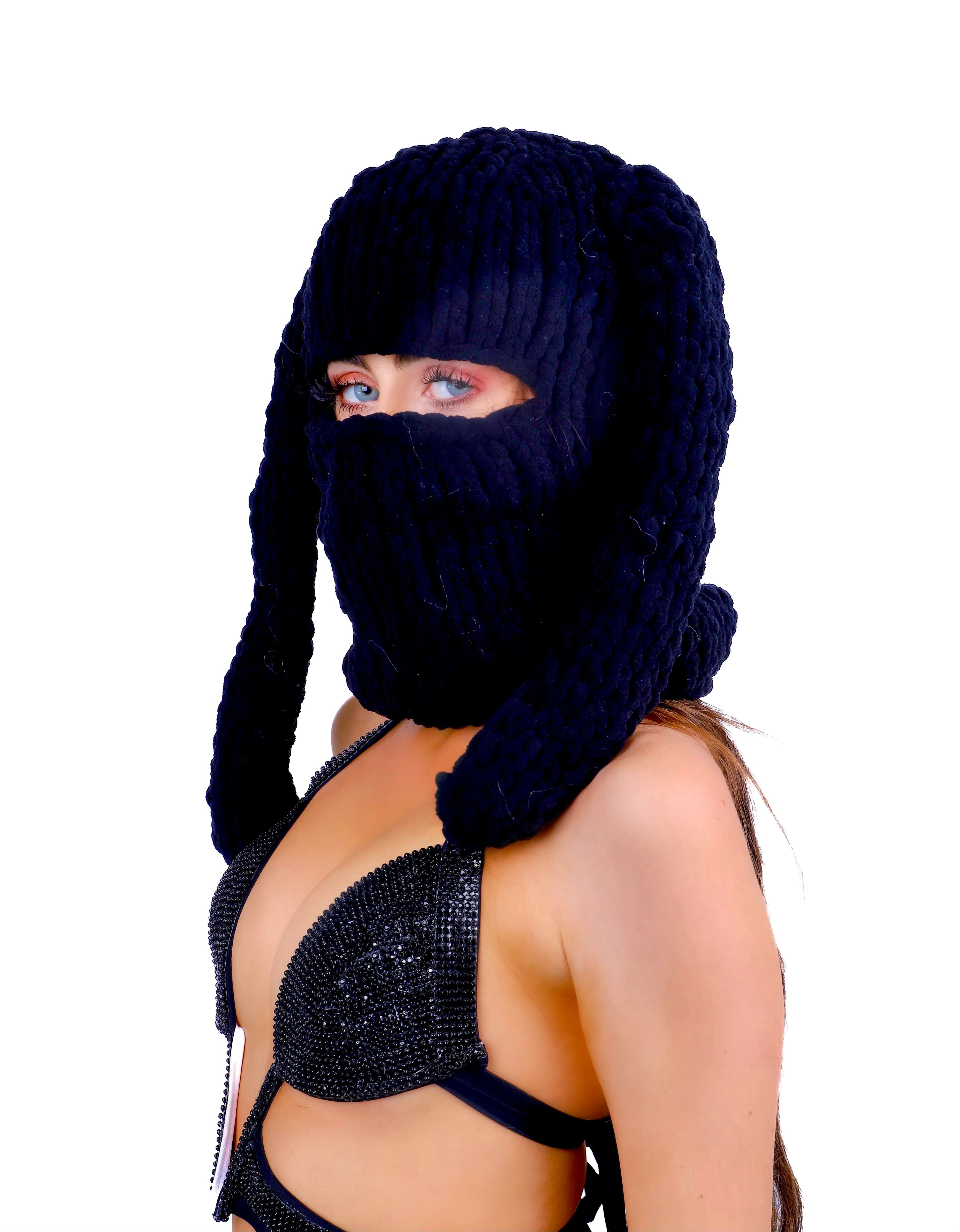 FULL OUTFIT- Midnight Black Bunny (3 pcs) - Image 4
