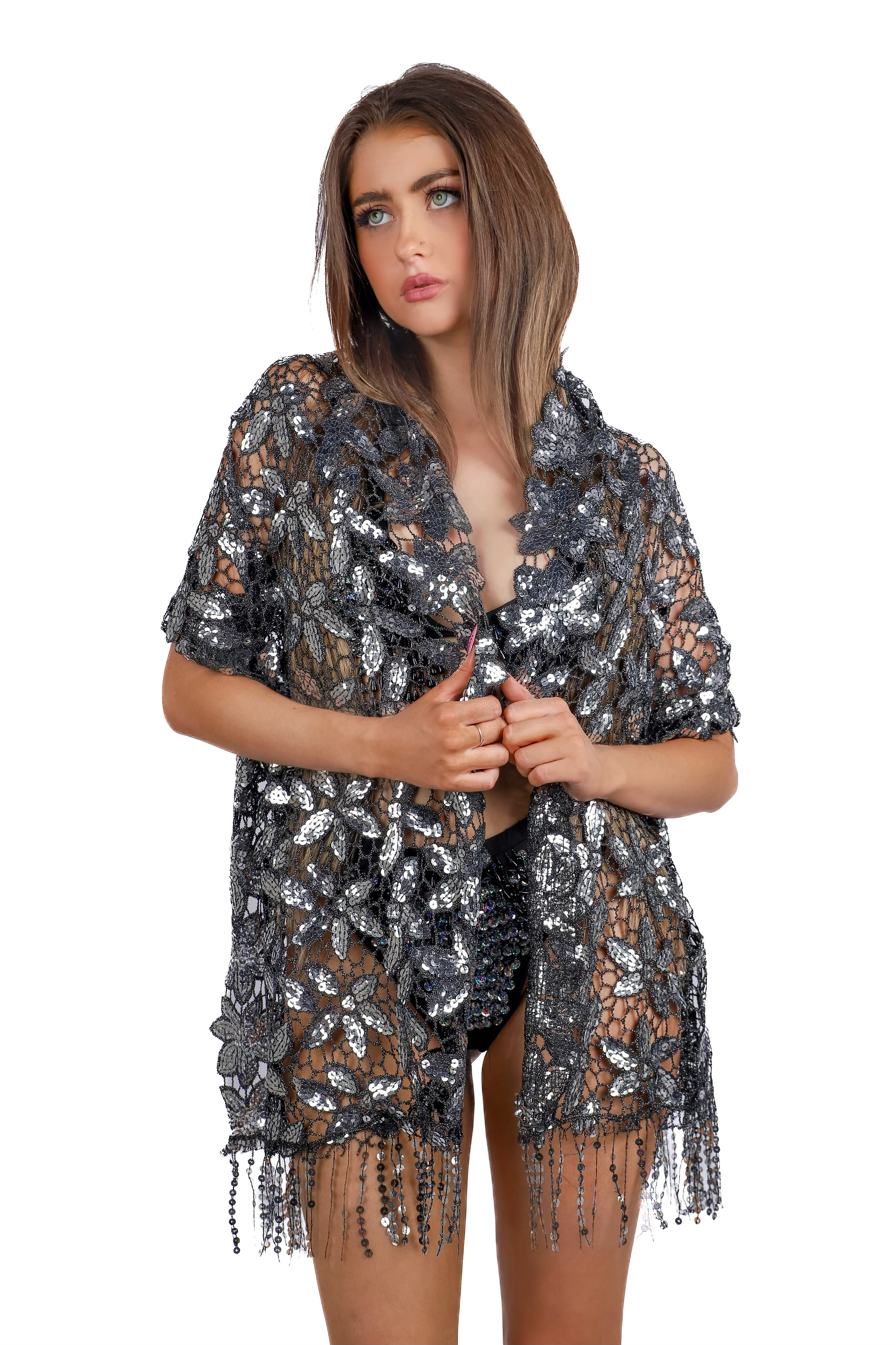 FULL OUTFIT- Silver Starlight (3 pcs) - Image 3