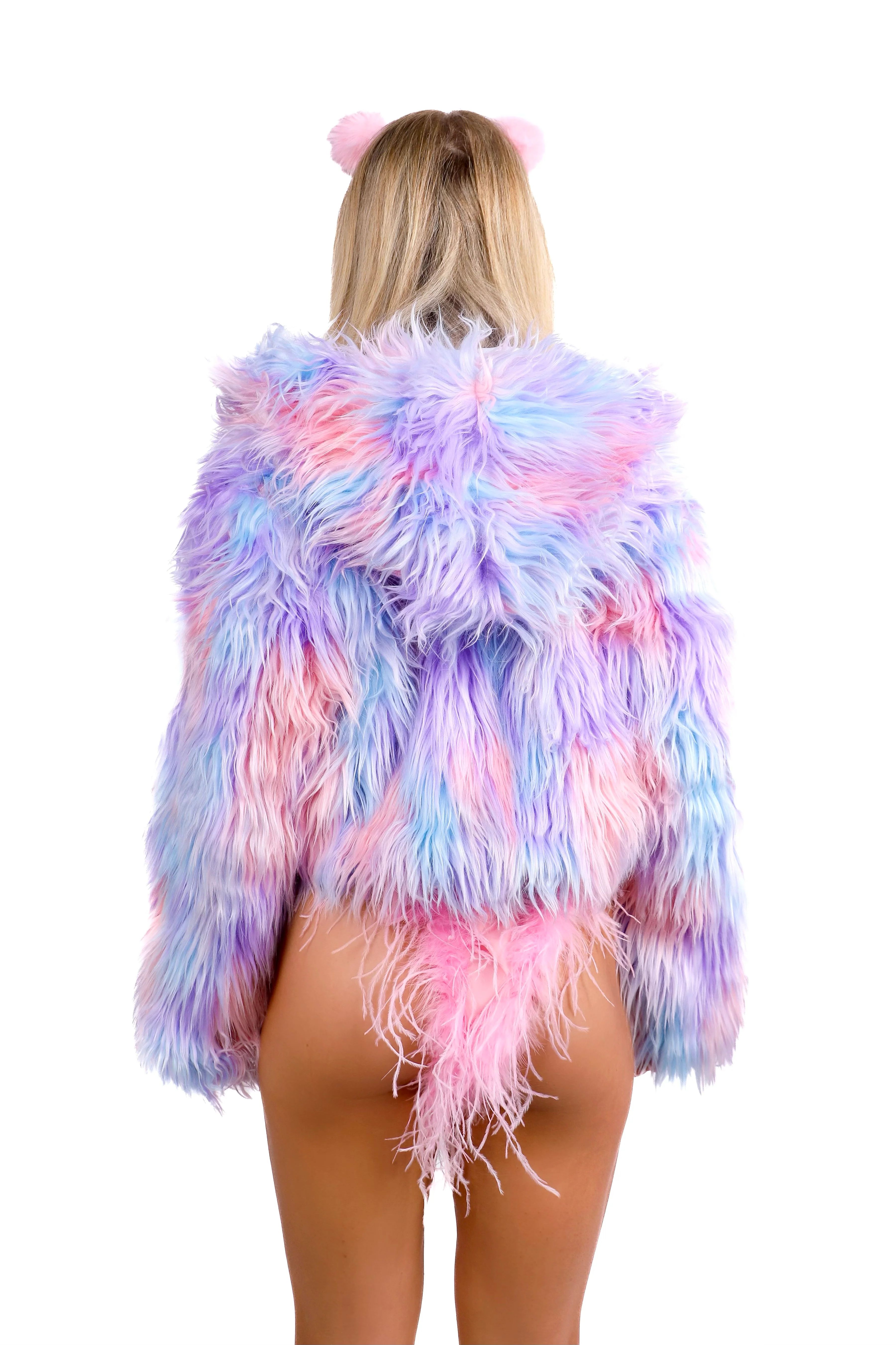 FULL OUTFIT- Fuzzy Pastel CareBear (4 pcs) - Image 5