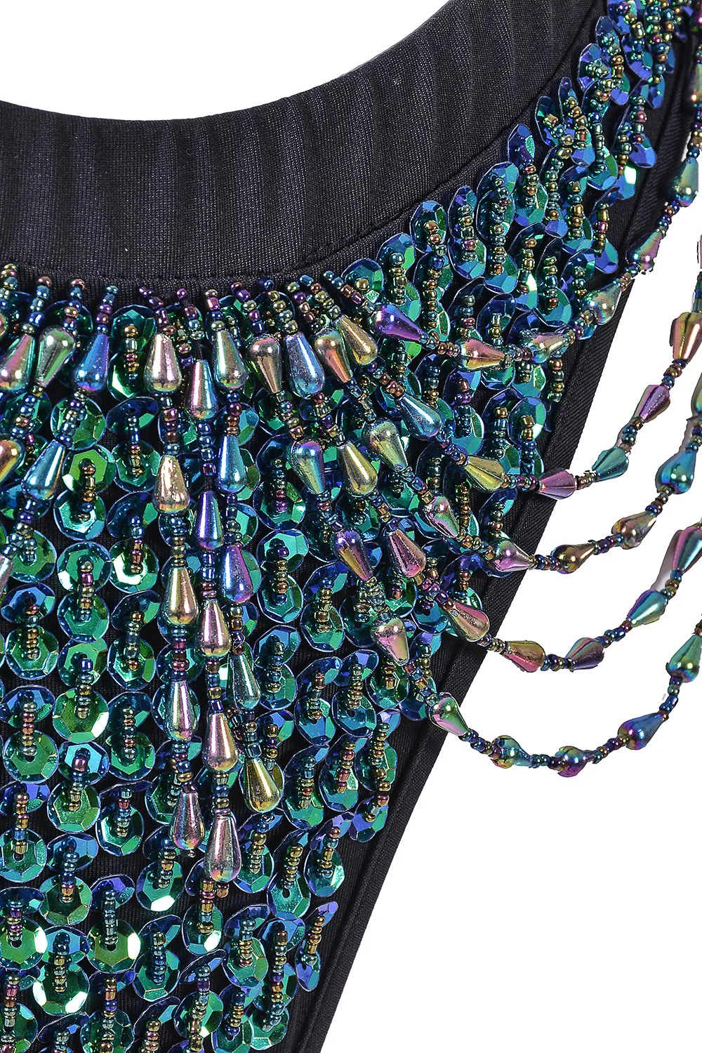 Hand Stitched Sequin Cheeky Bottoms- Chameleon - Image 7