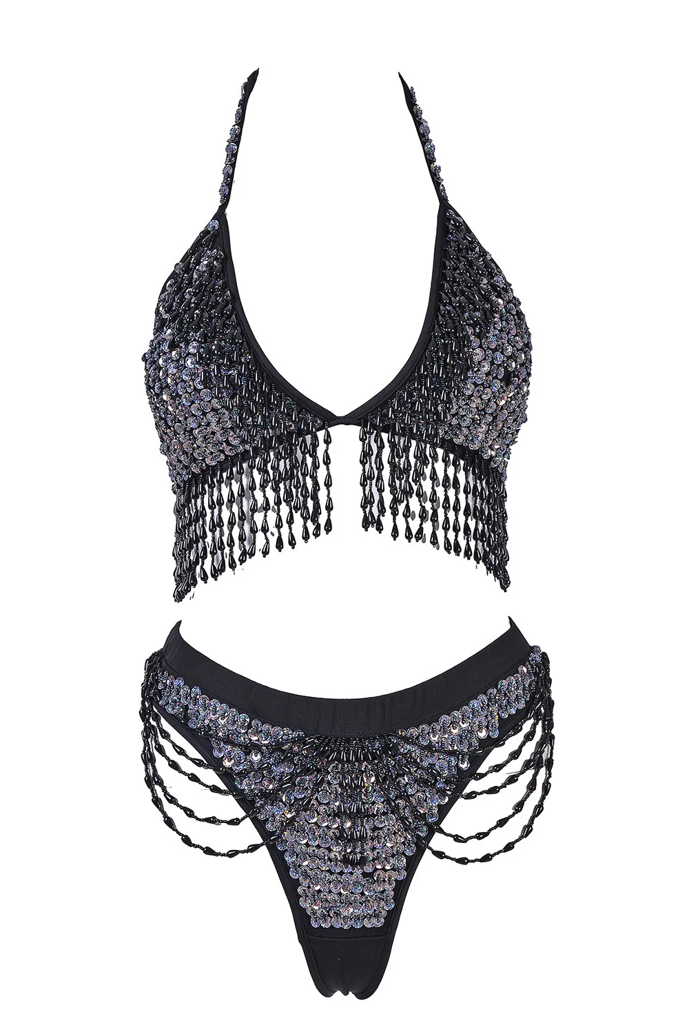Hand Stitched Sequin Cheeky Bottoms- Disco Barbie - Image 7