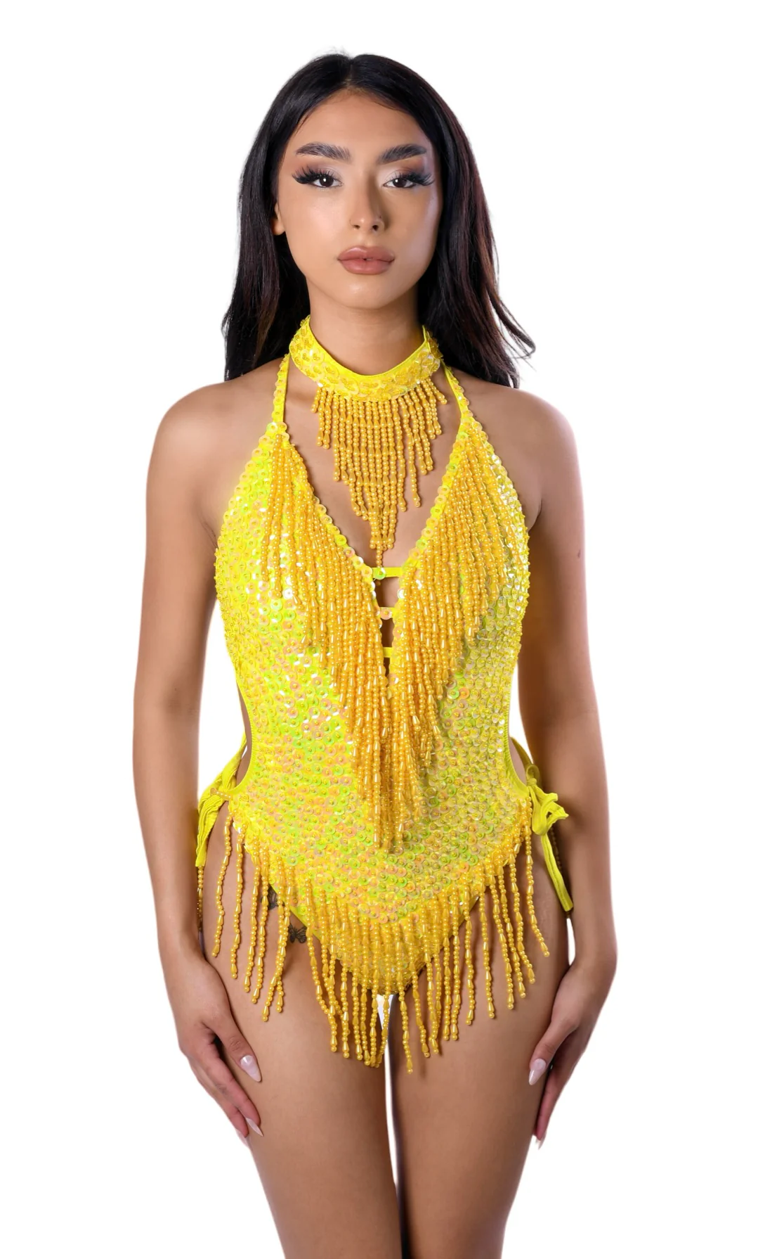 Hand Stitched Sequin Bodysuit- Lilly - Image 2