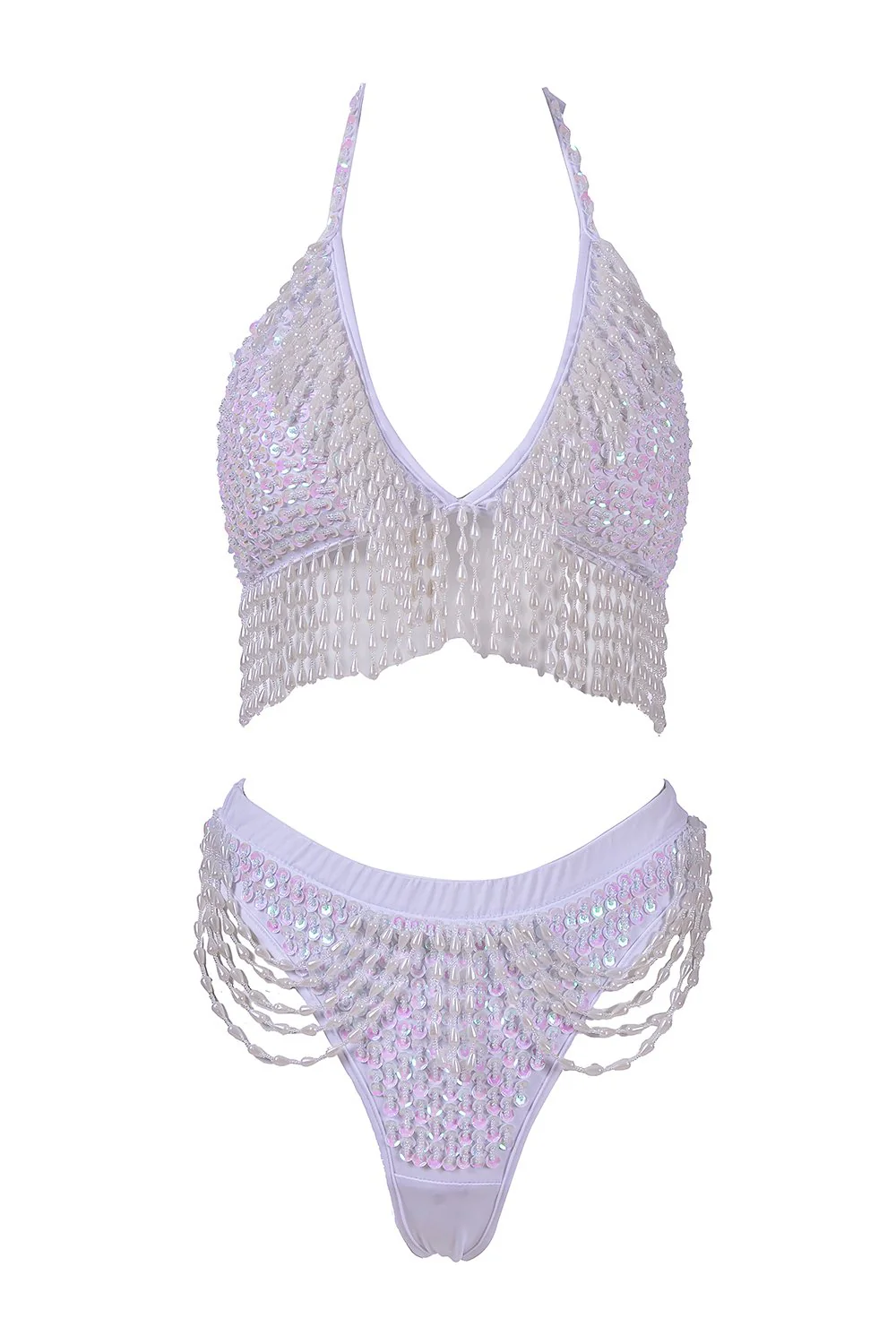 Hand Stitched Sequin Set - Techno Doll - Image 3