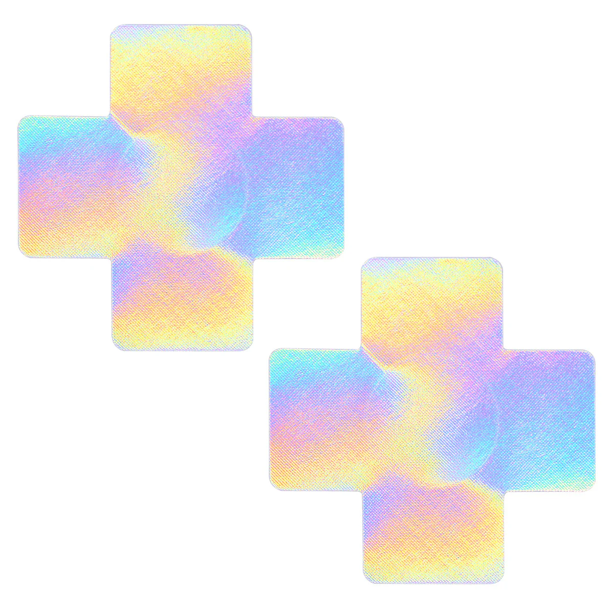 Holographic Cross Pasties - Image 3