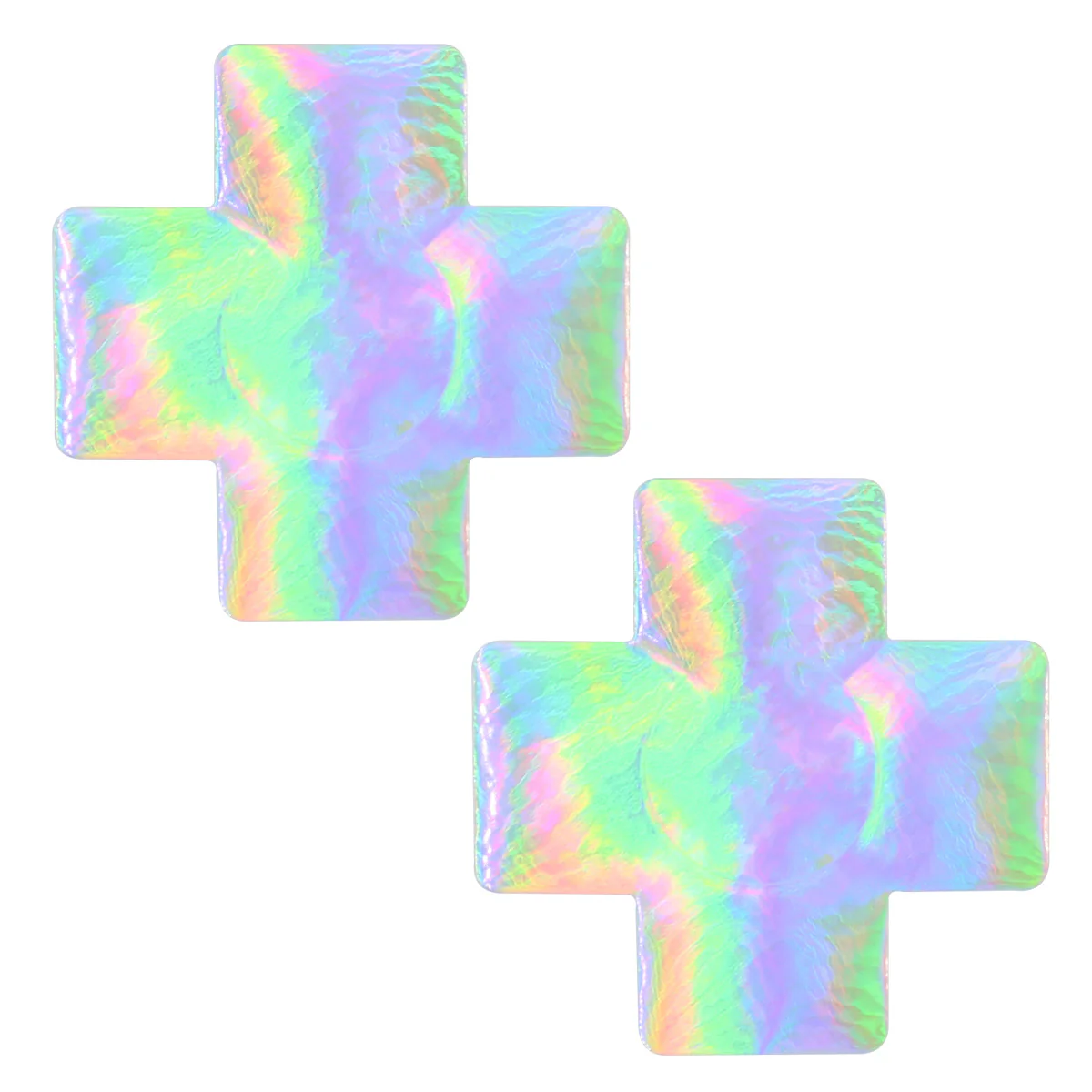 Holographic Cross Pasties - Image 2