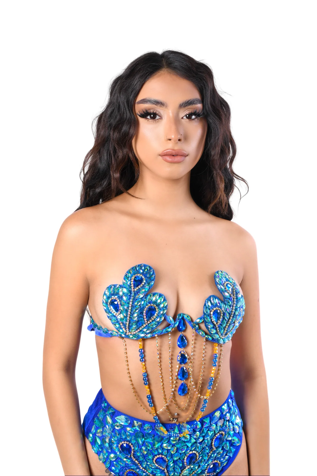 Indigo Peacock Carnival Set - Image 3
