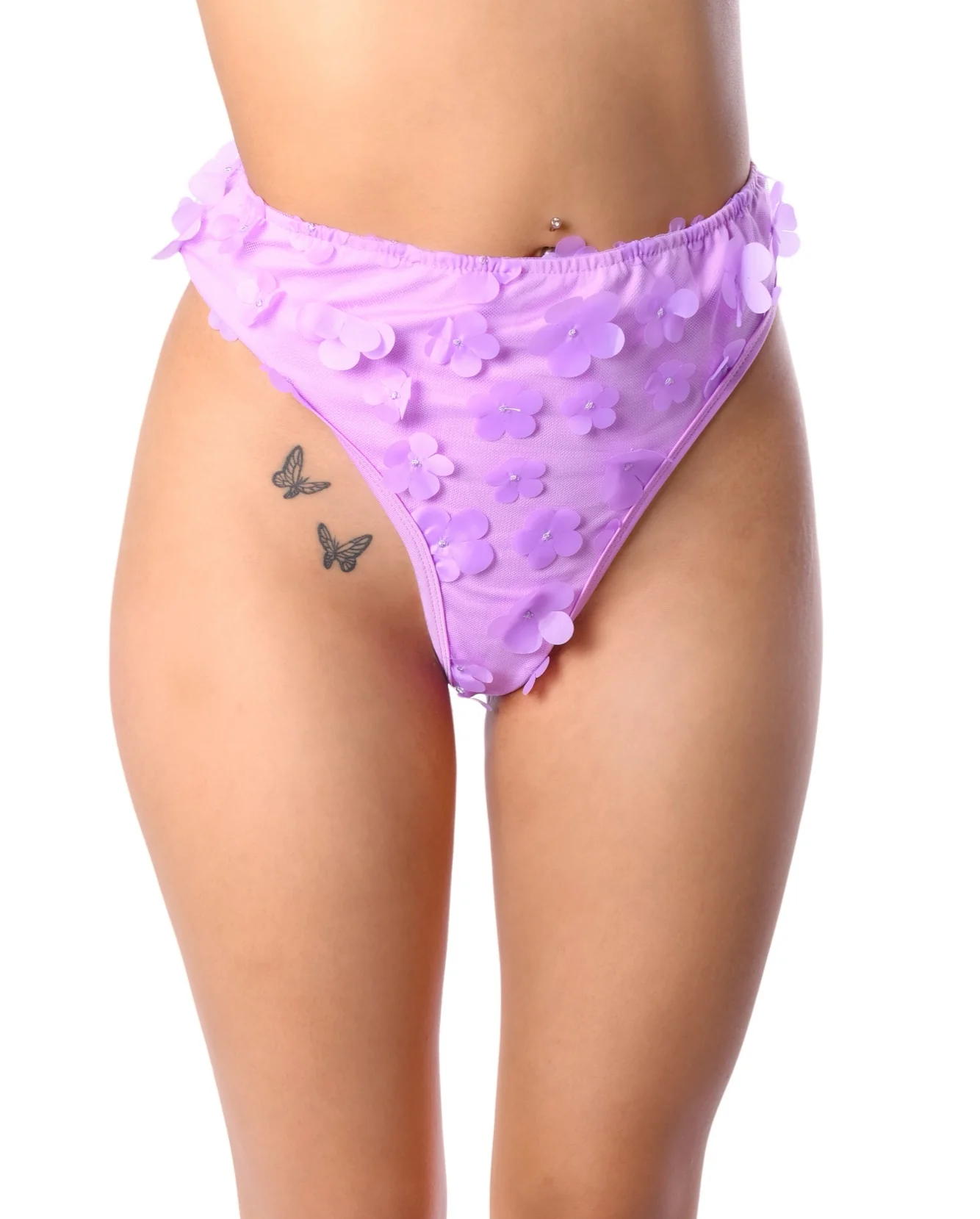 Lilac Blossom 3D Bottoms - Image 3
