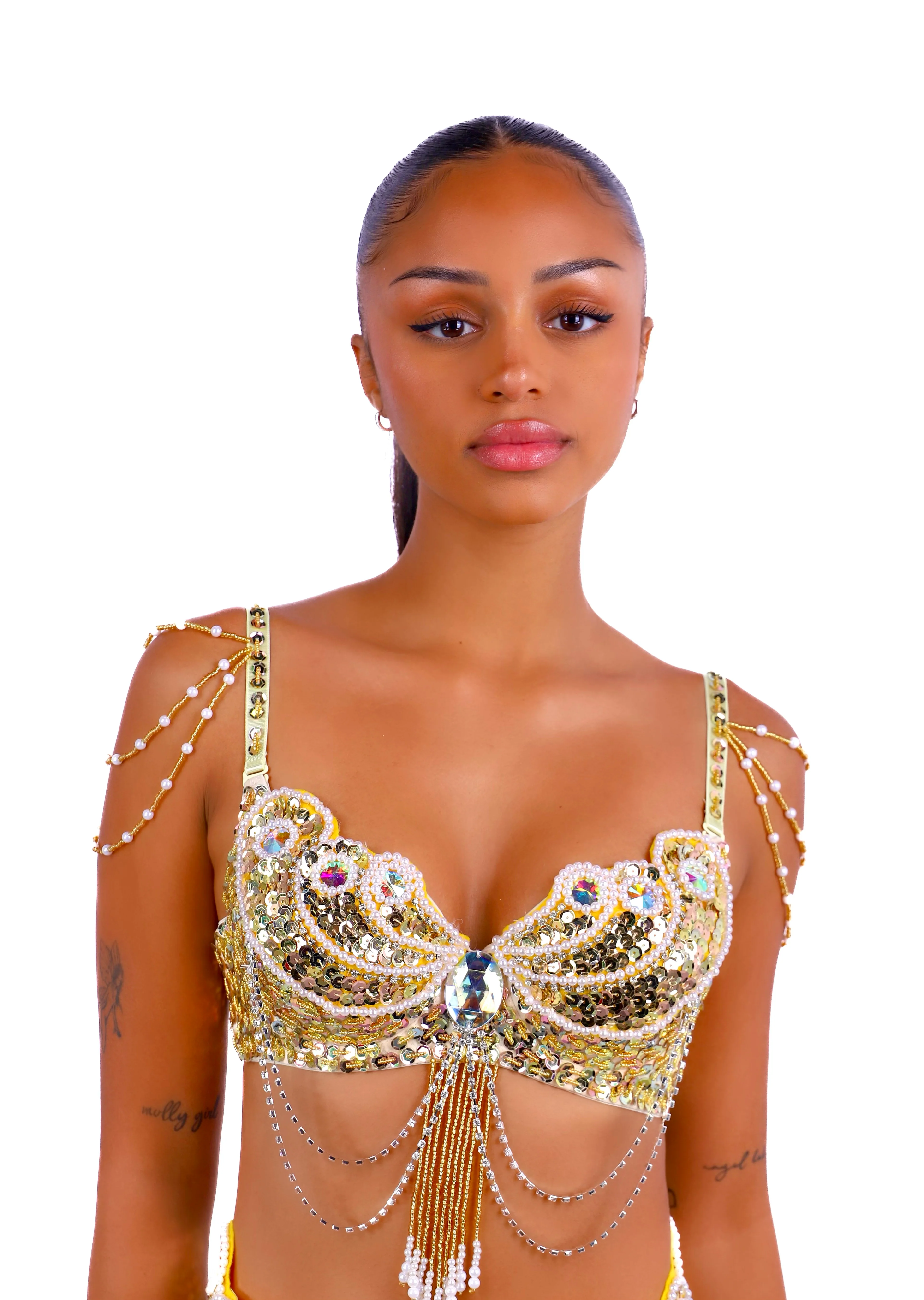 Gold Mermaid Carnival Set (3 pcs) - Image 3