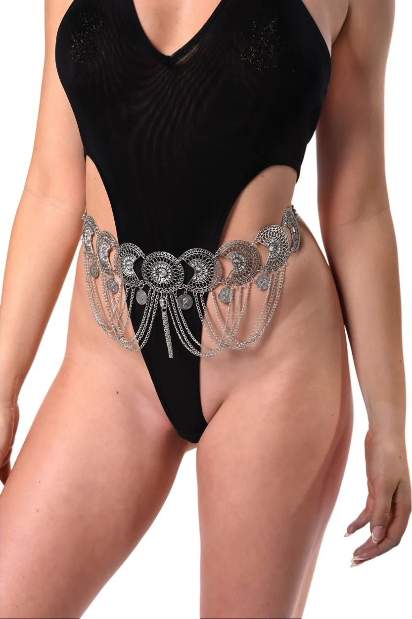 Medallion Chain Belt - Image 3