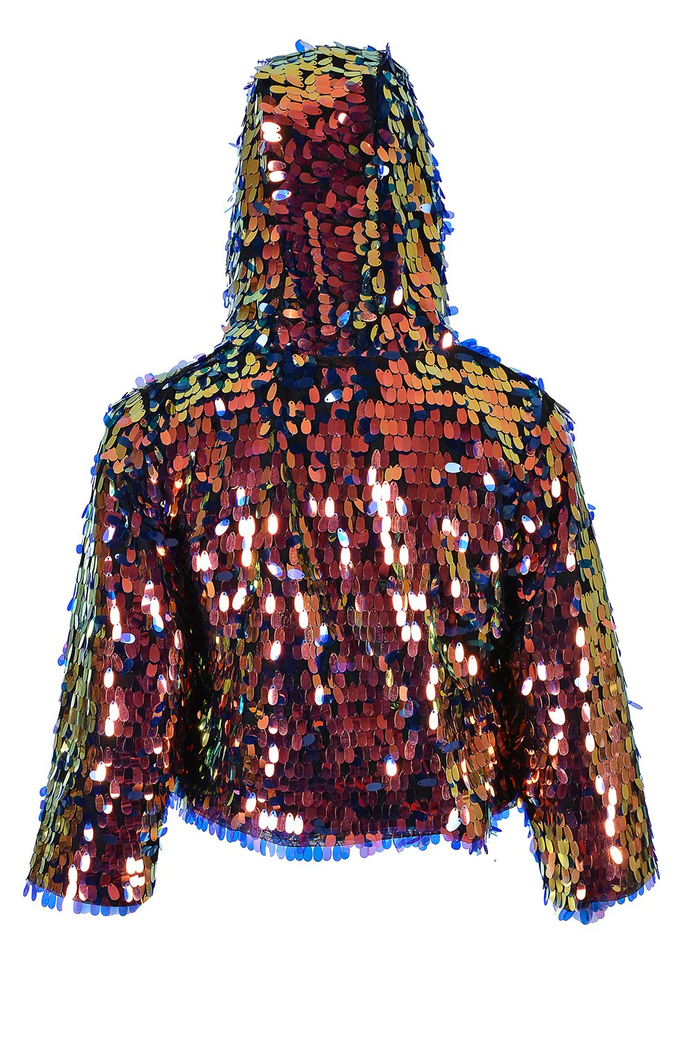 Moon Child Hood Sequin Jacket - Image 10