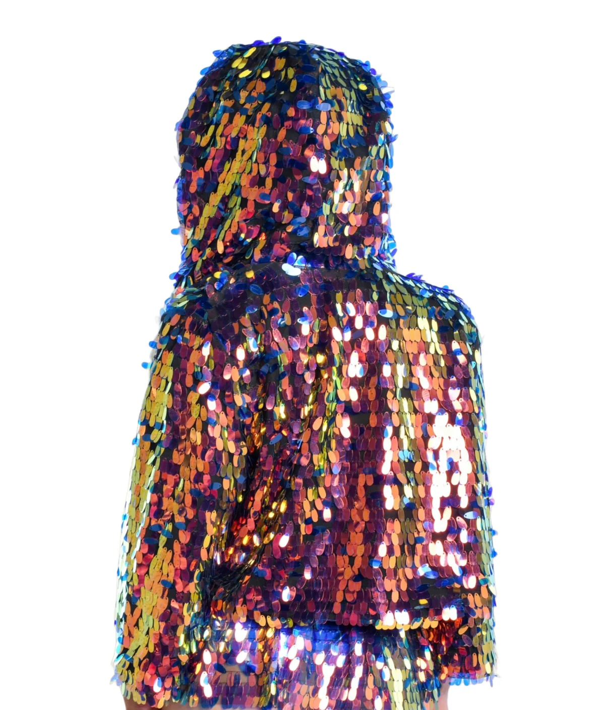 Moon Child Hood Sequin Jacket - Image 3
