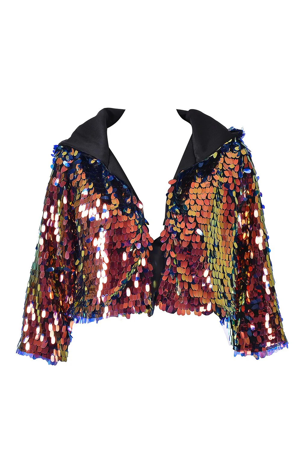 Moon Child Hood Sequin Jacket - Image 5