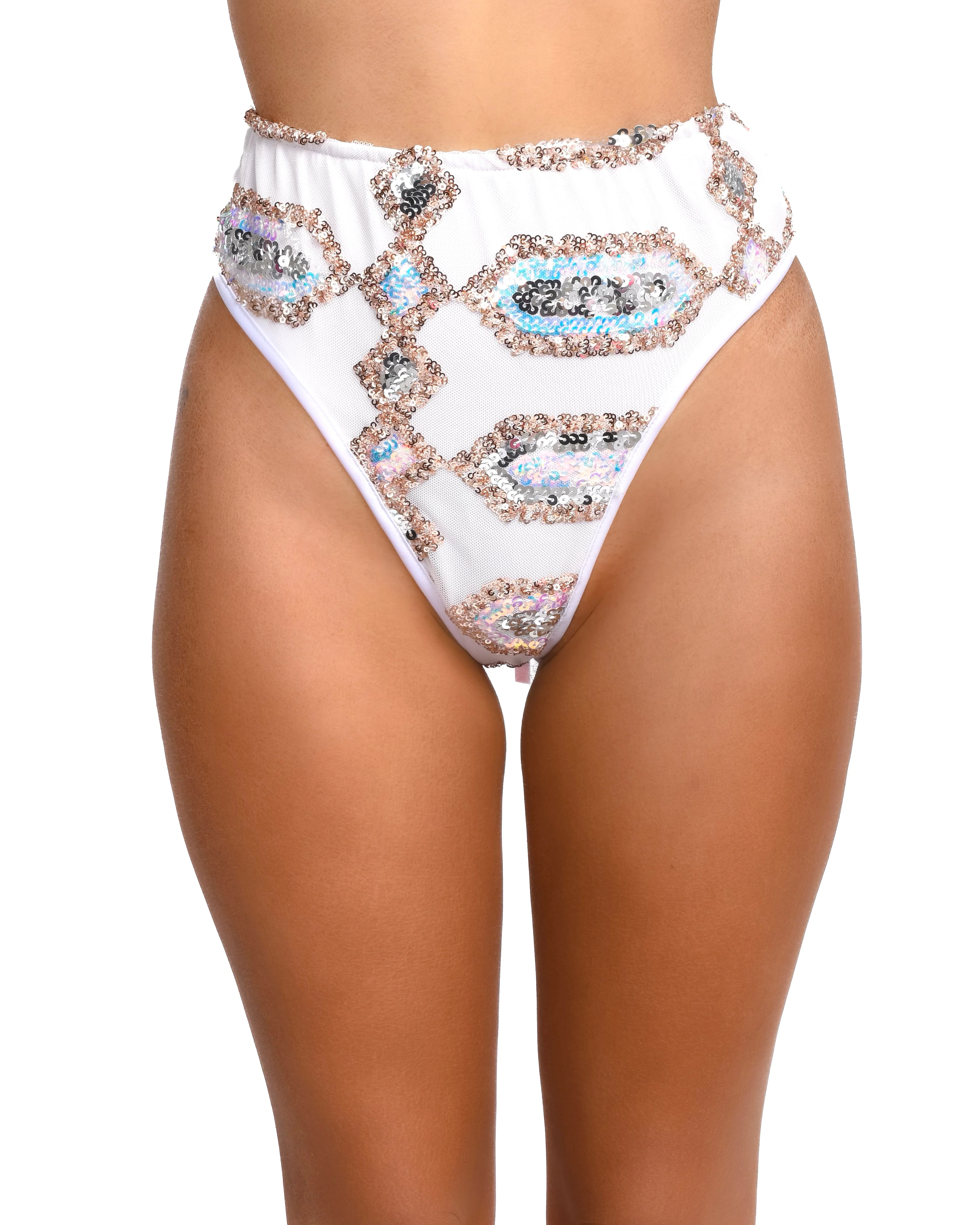Moonstone Goddess Sequin Bottoms - Image 2