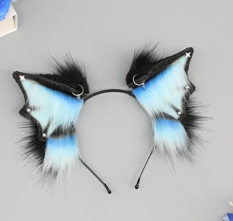 Ocean Fairy Fuzzy Headband - Image 3