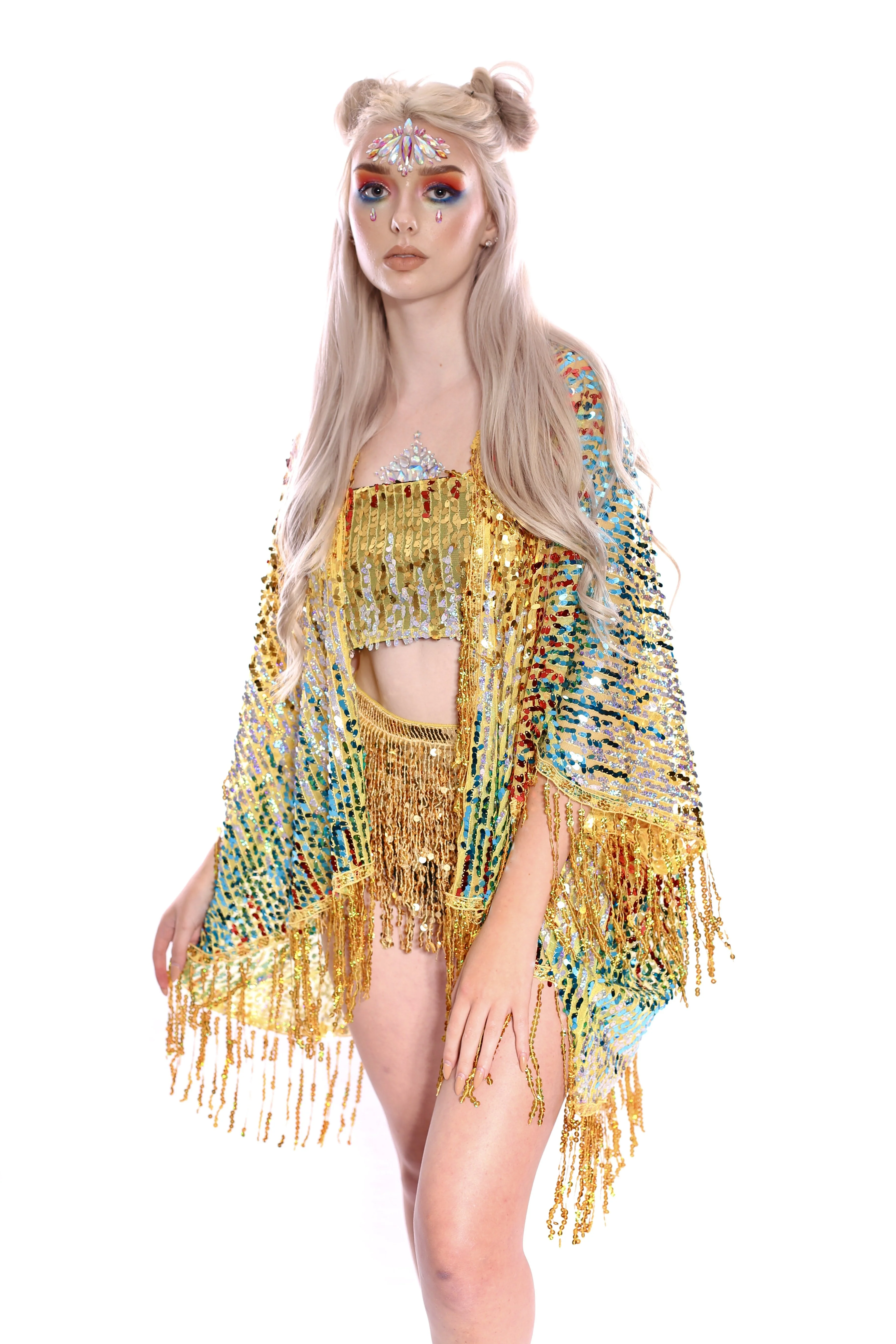Palace Queen Sequin Tube Top - Image 10