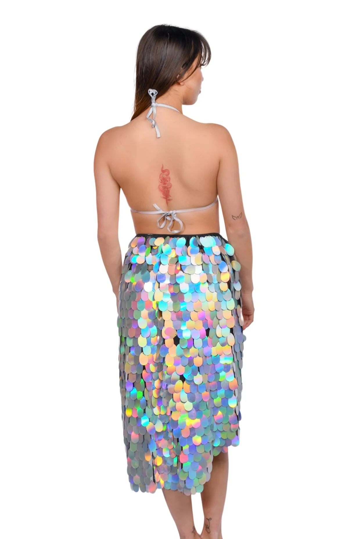 Pastel Meadow Sequin Skirt (Long) - Image 6